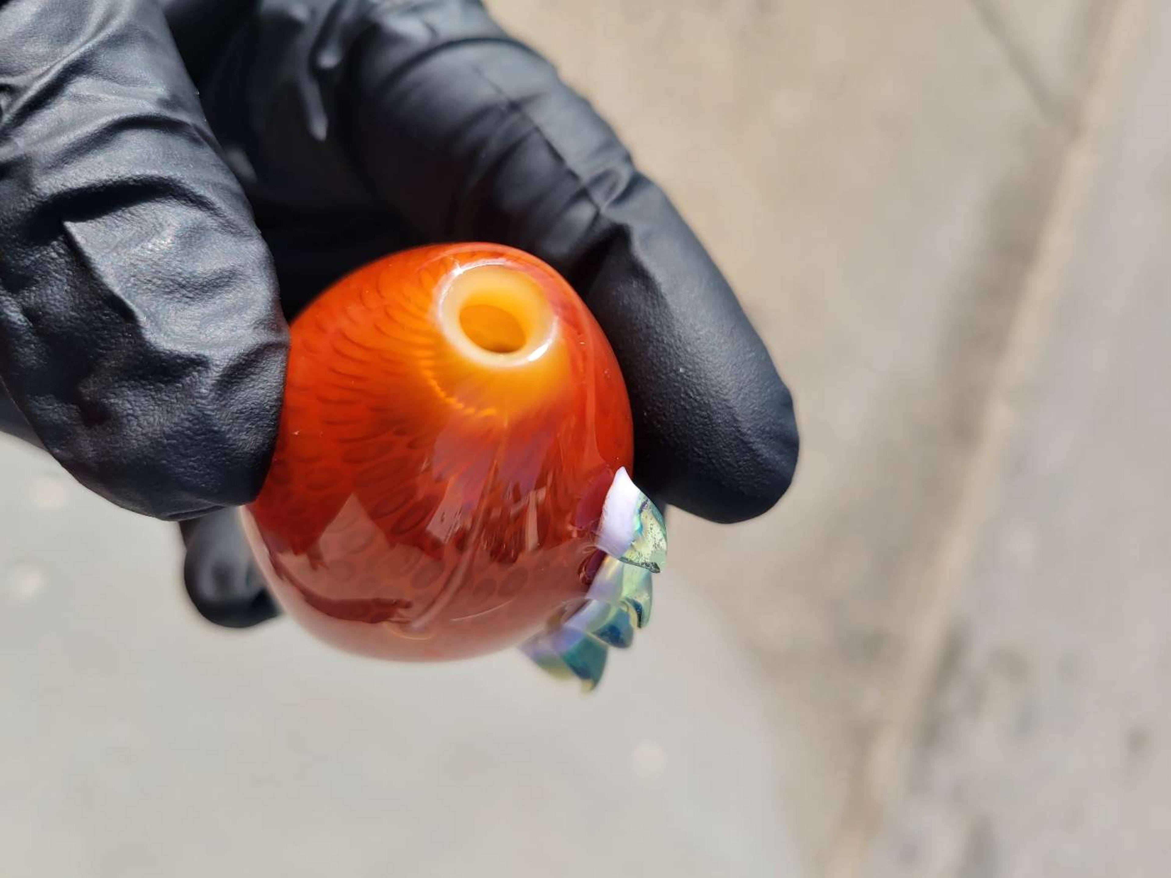 Firekist Glass Dragon Egg Small image 0