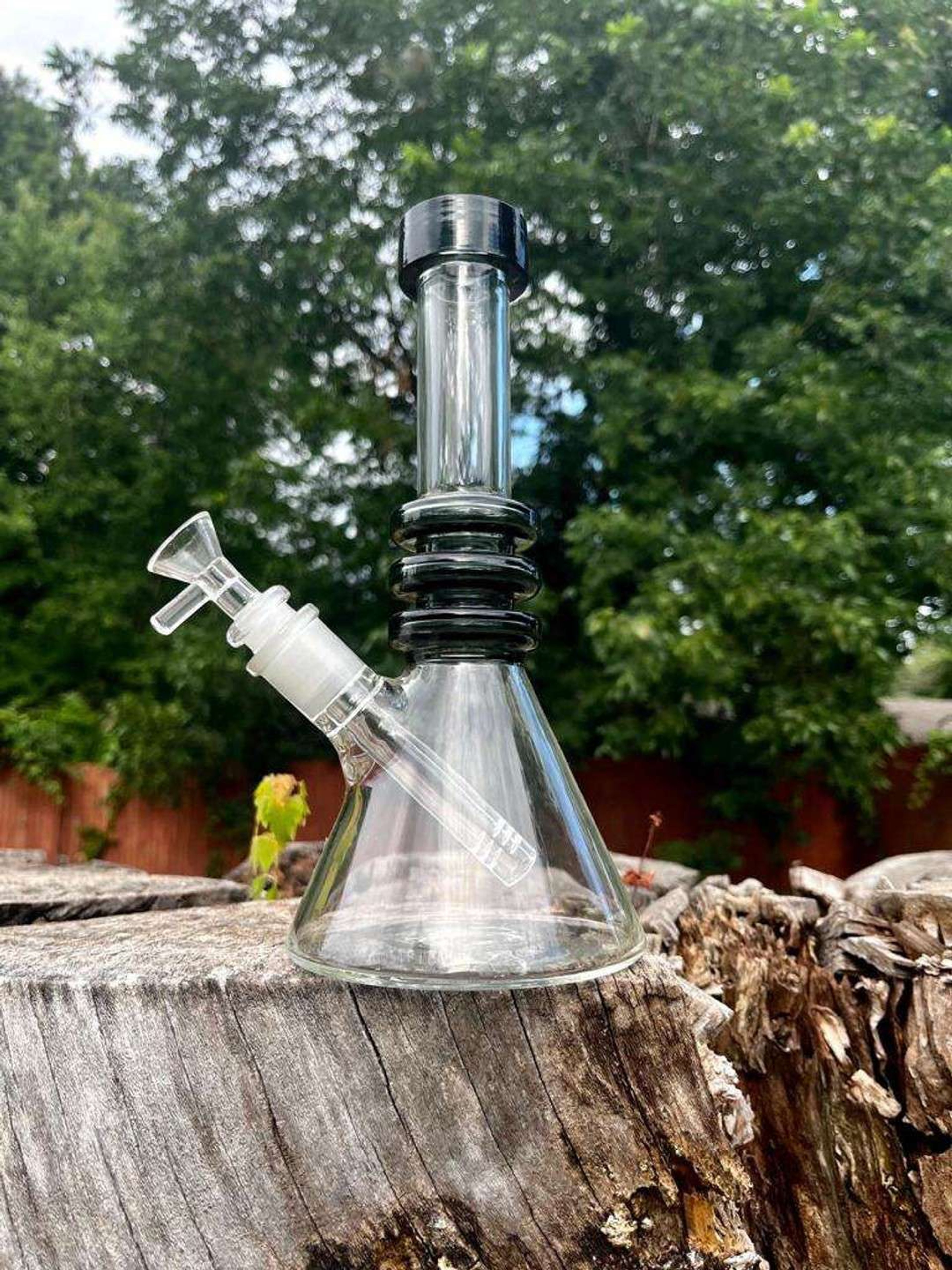 Preview pic of 10" Thick Glass Beaker Rig 