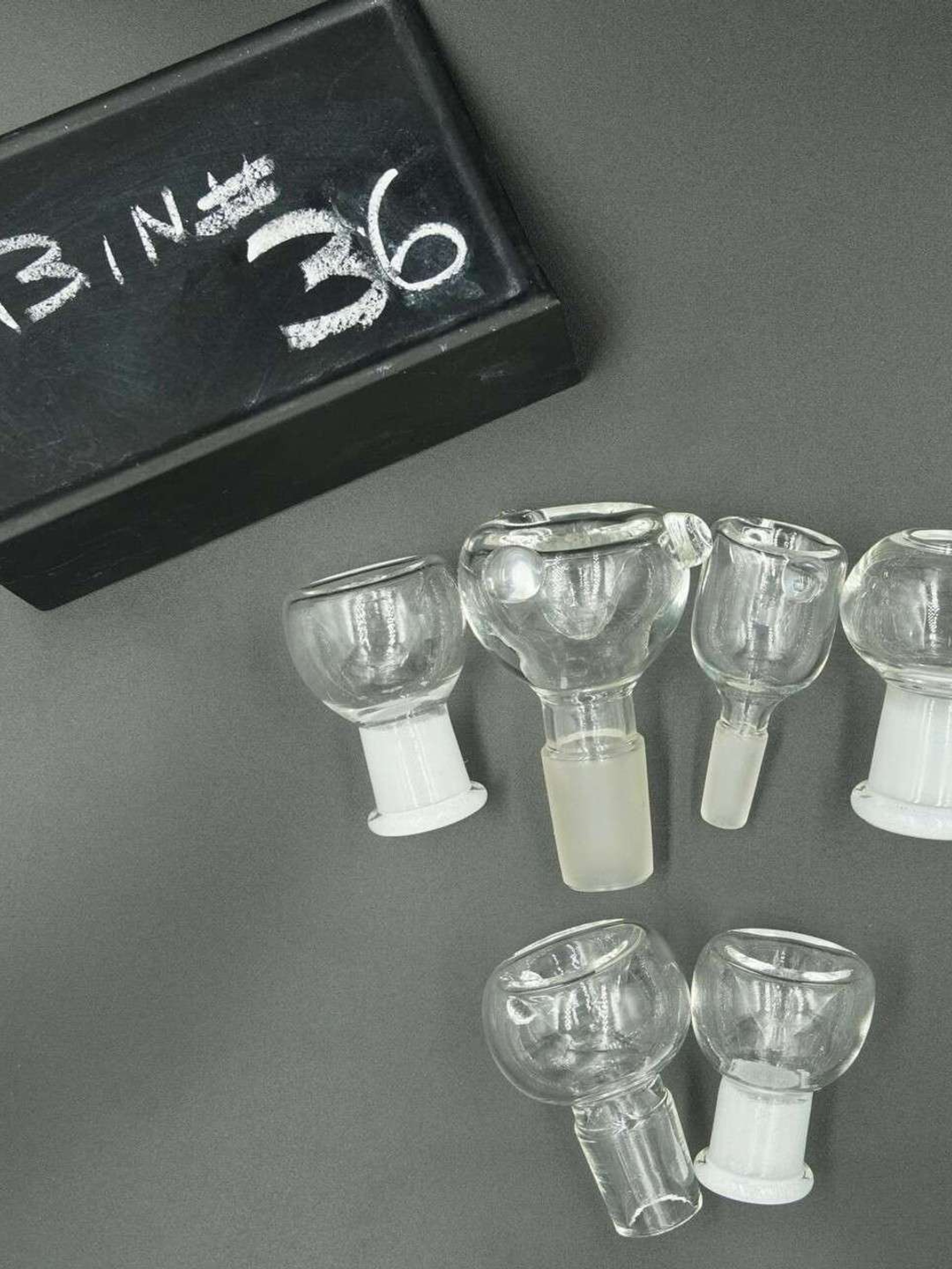 Glass Flower Bowls image 0