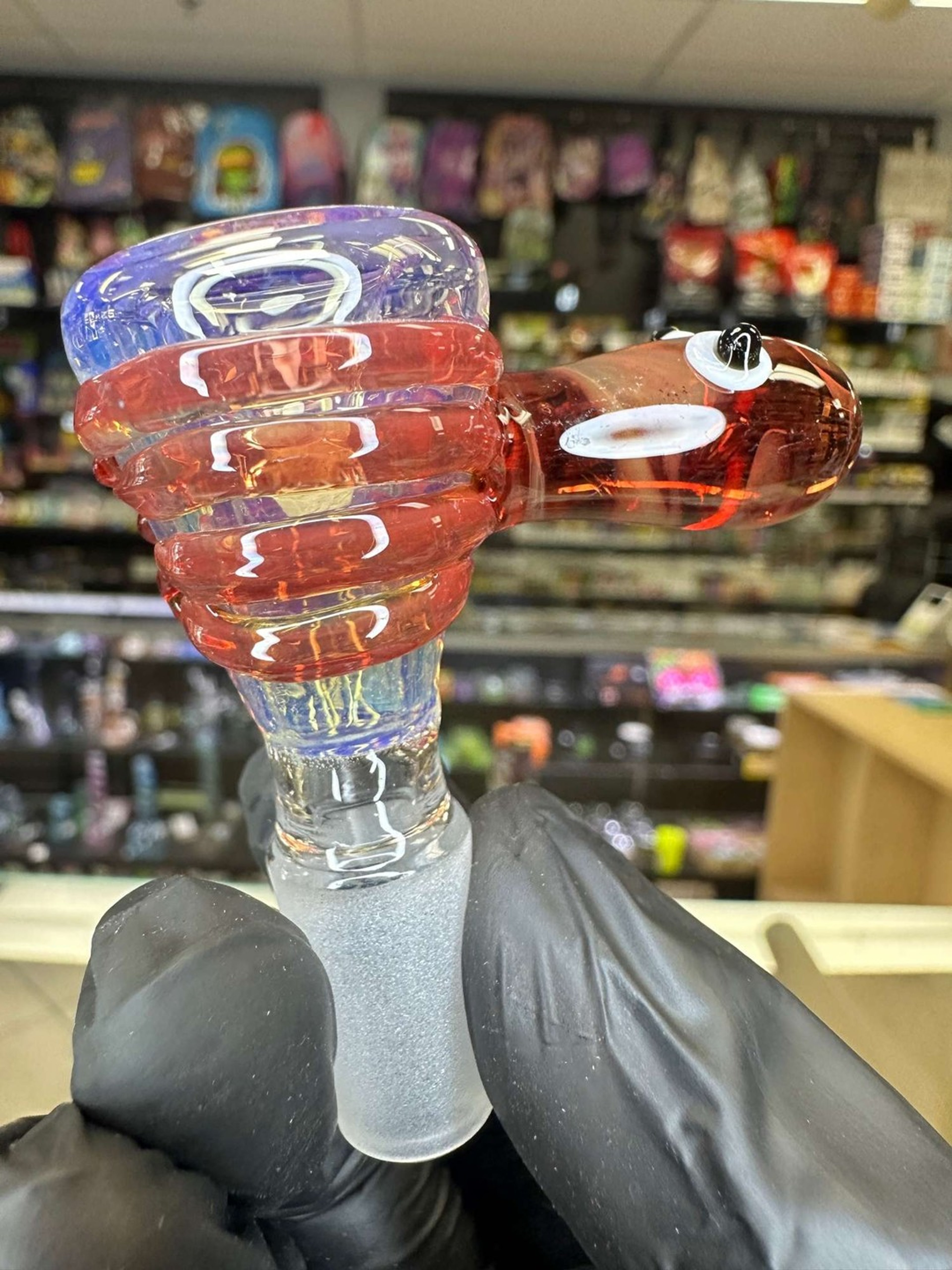 IC Glass Red slide with case. image 0