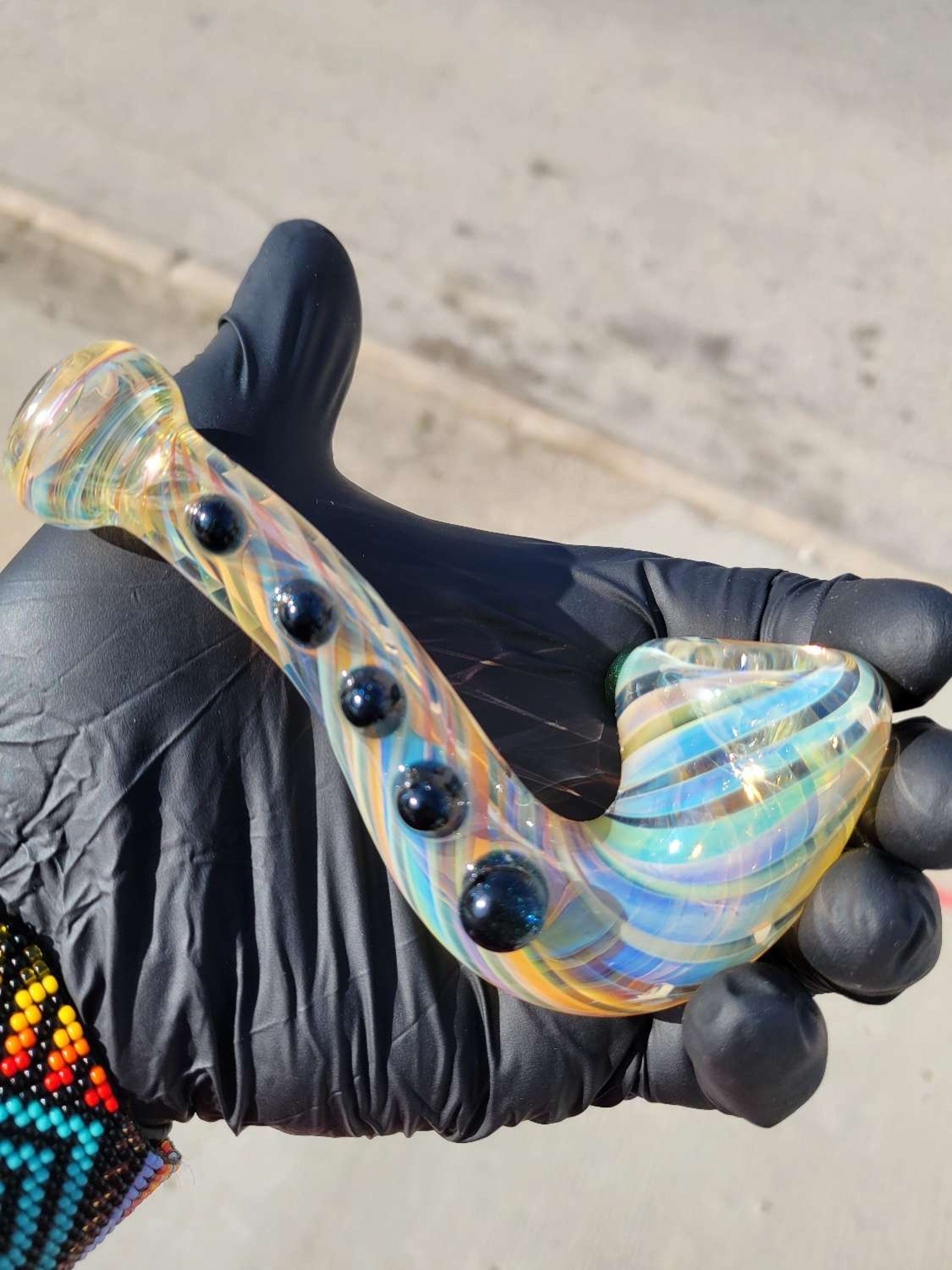 Firekist Glass Fumed Sherlock image 0