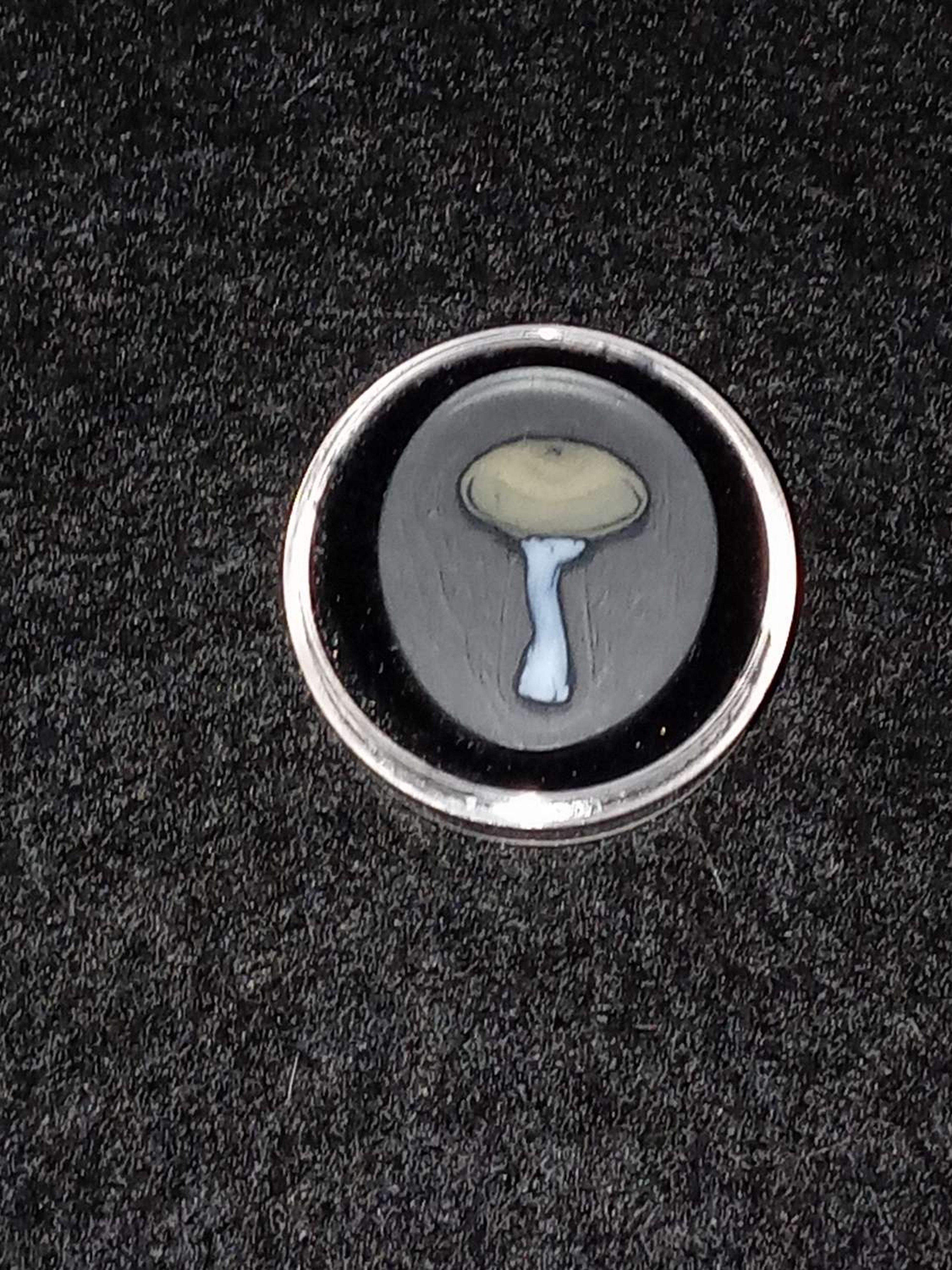 Mushroom Murrine Coin image 0