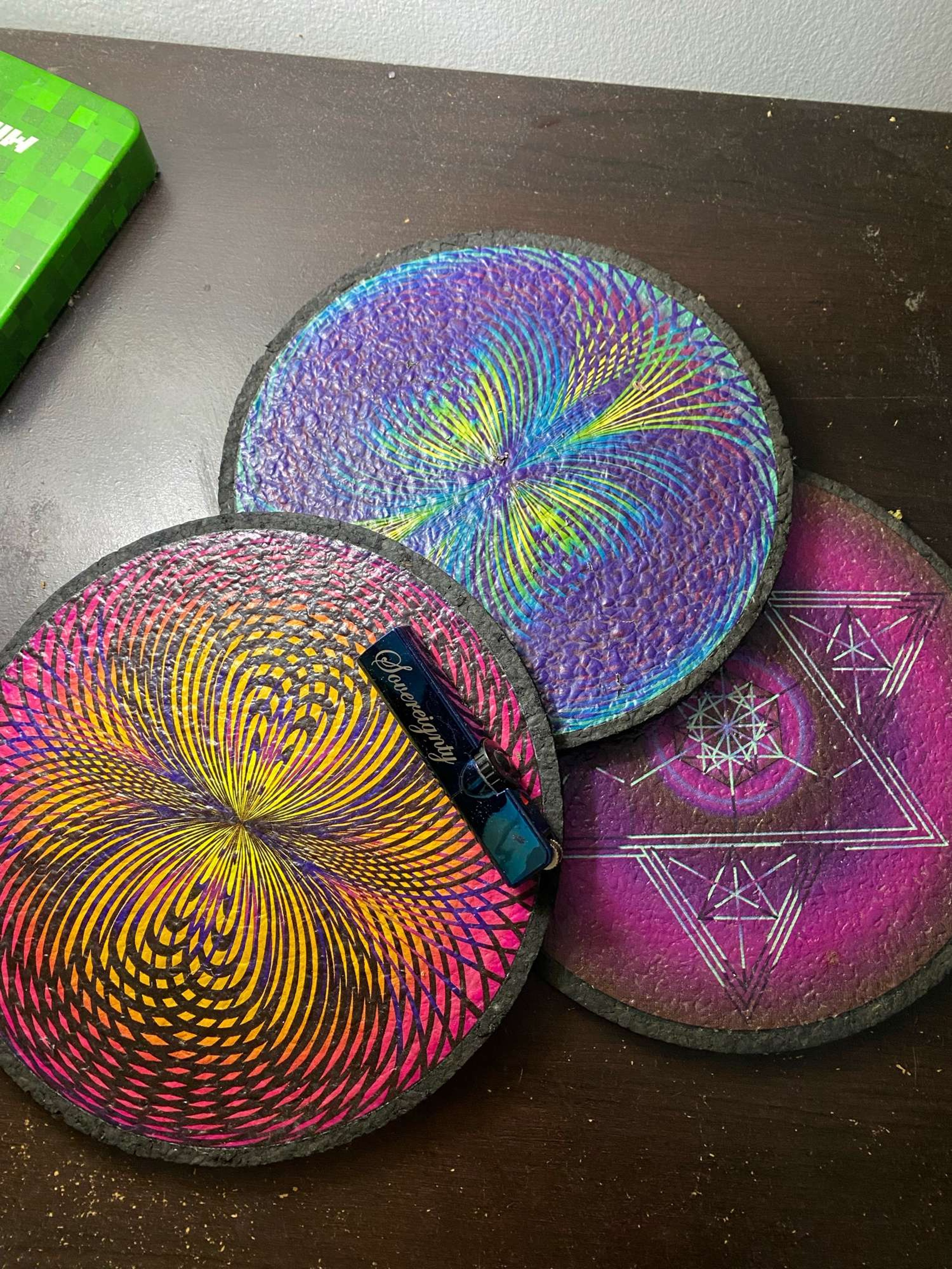 Preview pic of 3 mats and a torch