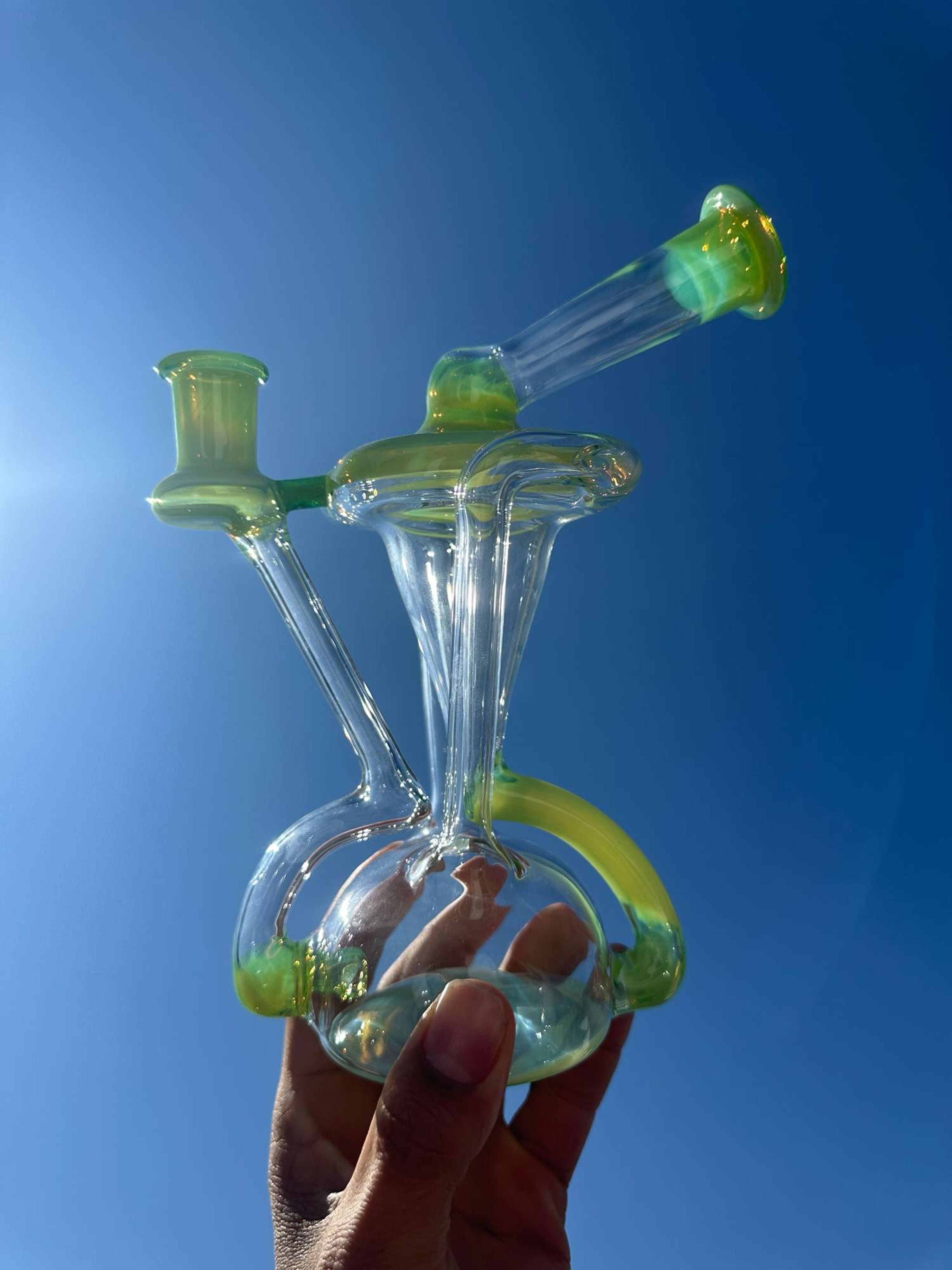 Brand new @Trapglass double uptake recycler image 0