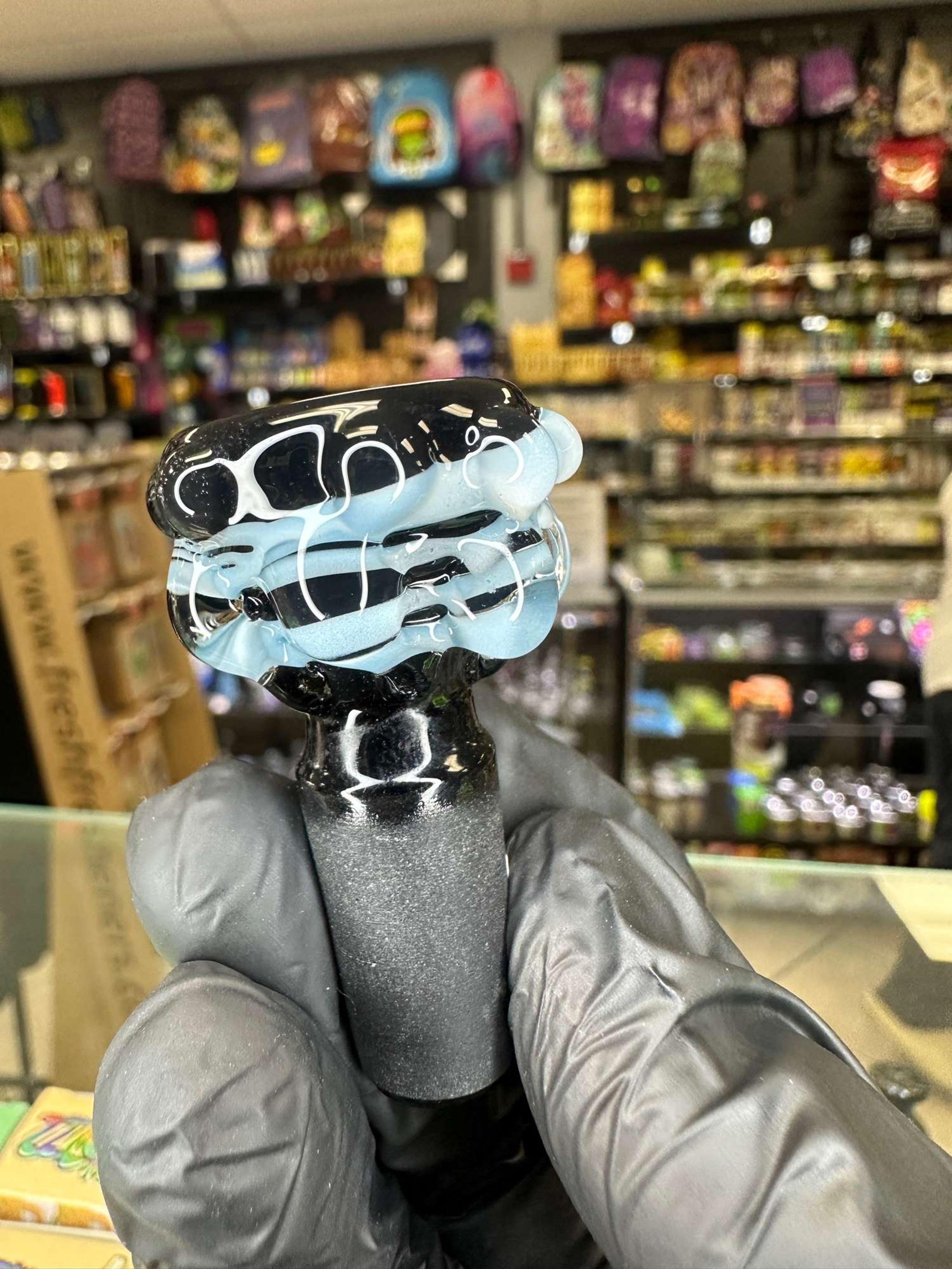 IDab Glass black and blue slide 14mm image 0