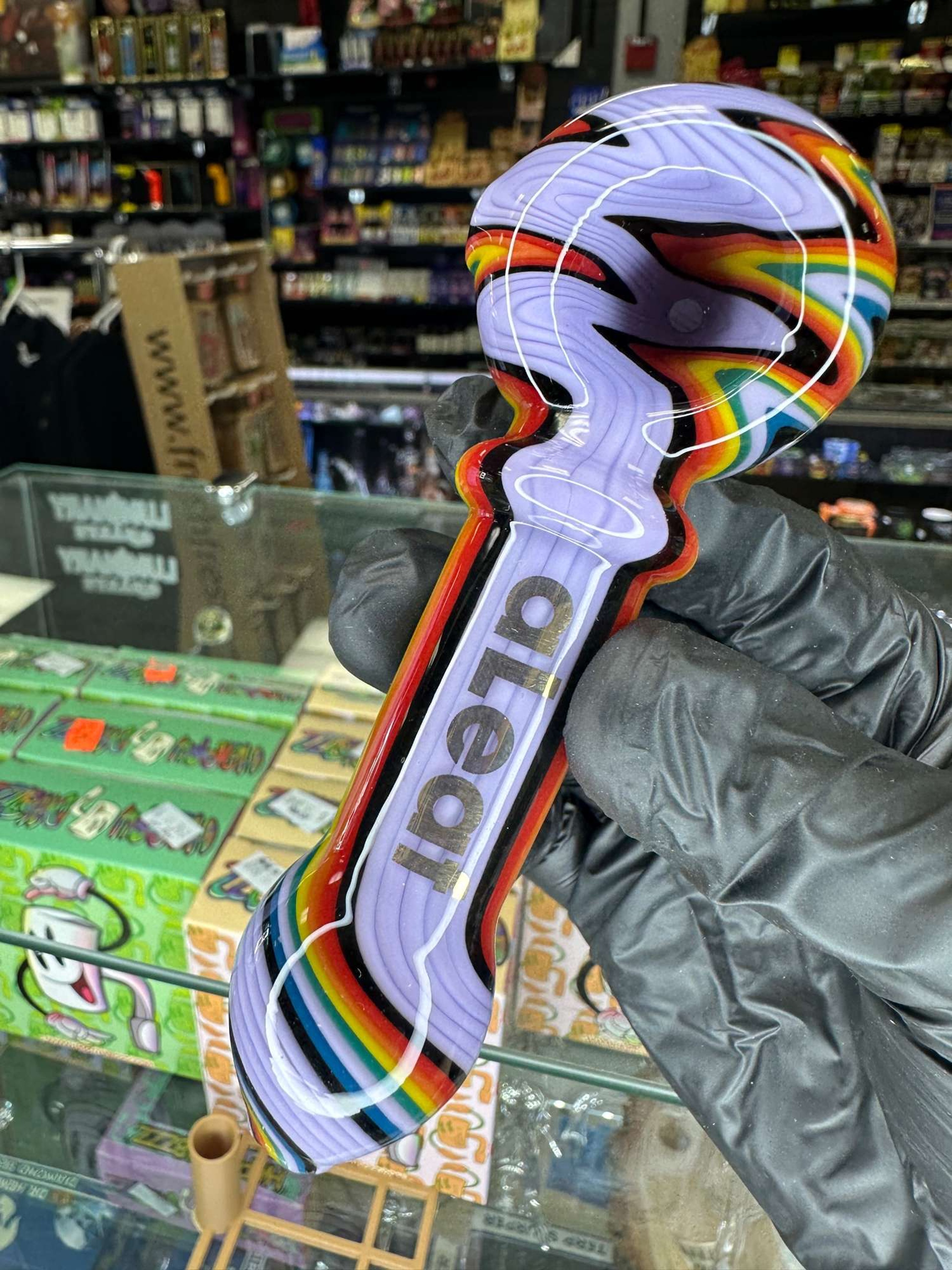 Aleaf Glass Spoon Pipe image 0