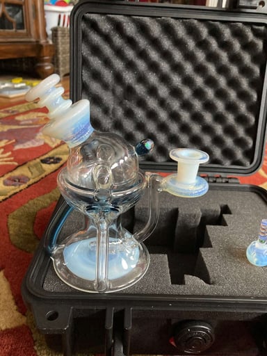 Preview pic of Lid glass orbcycler and greatful Dom DNA matching bubble cap 