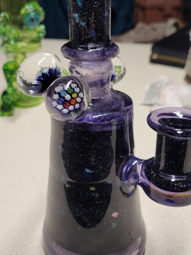 Preview pic of Glass Smith crushed opal implosion tube