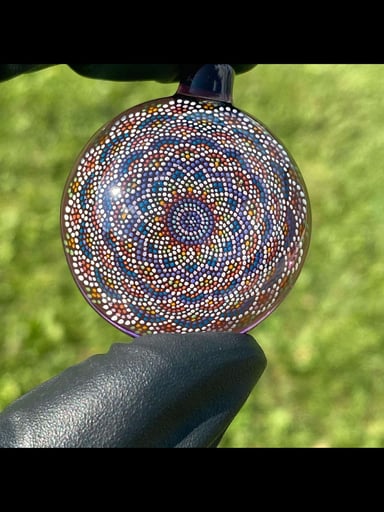 Preview pic of Brand new jh glass Geo Dot Pendant