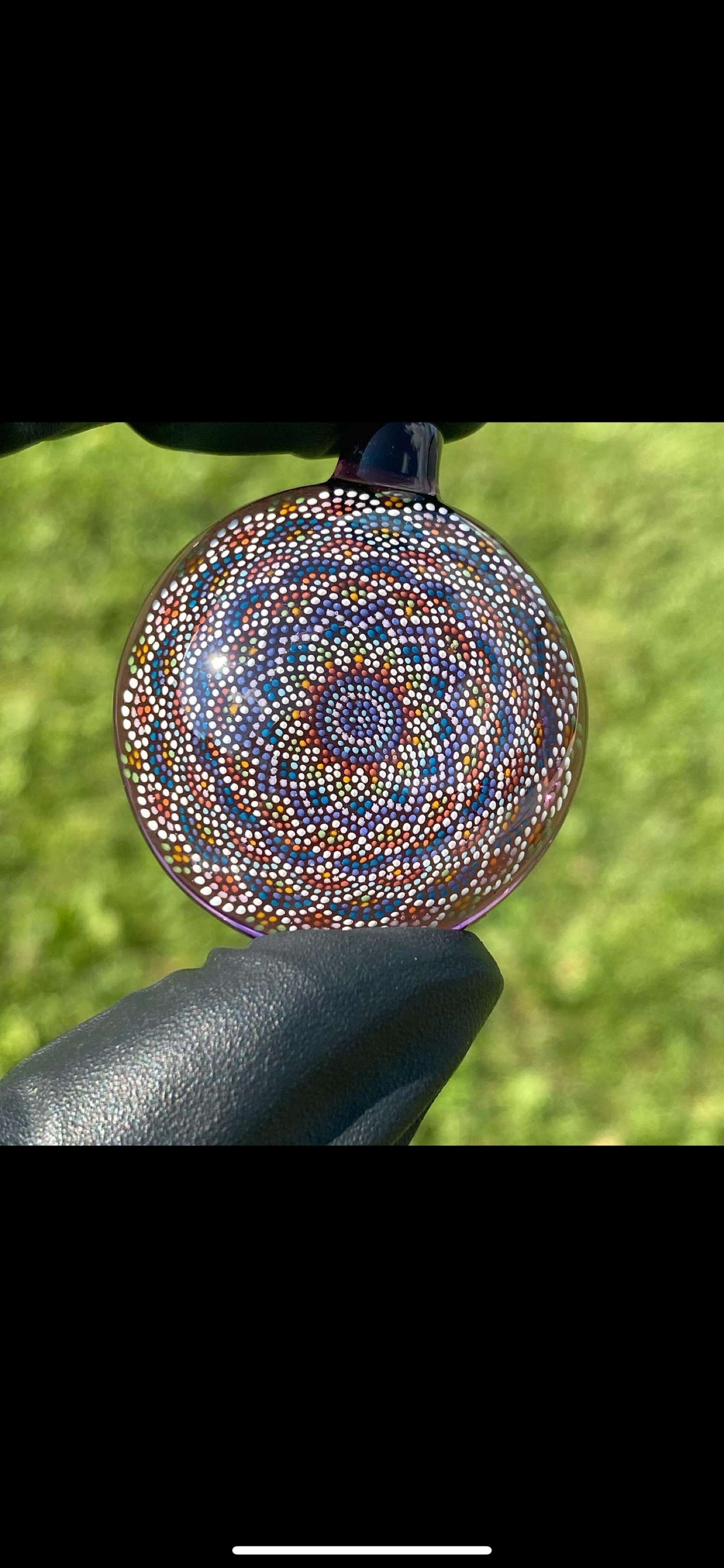Brand new jh glass Geo Dot Pendant image 0