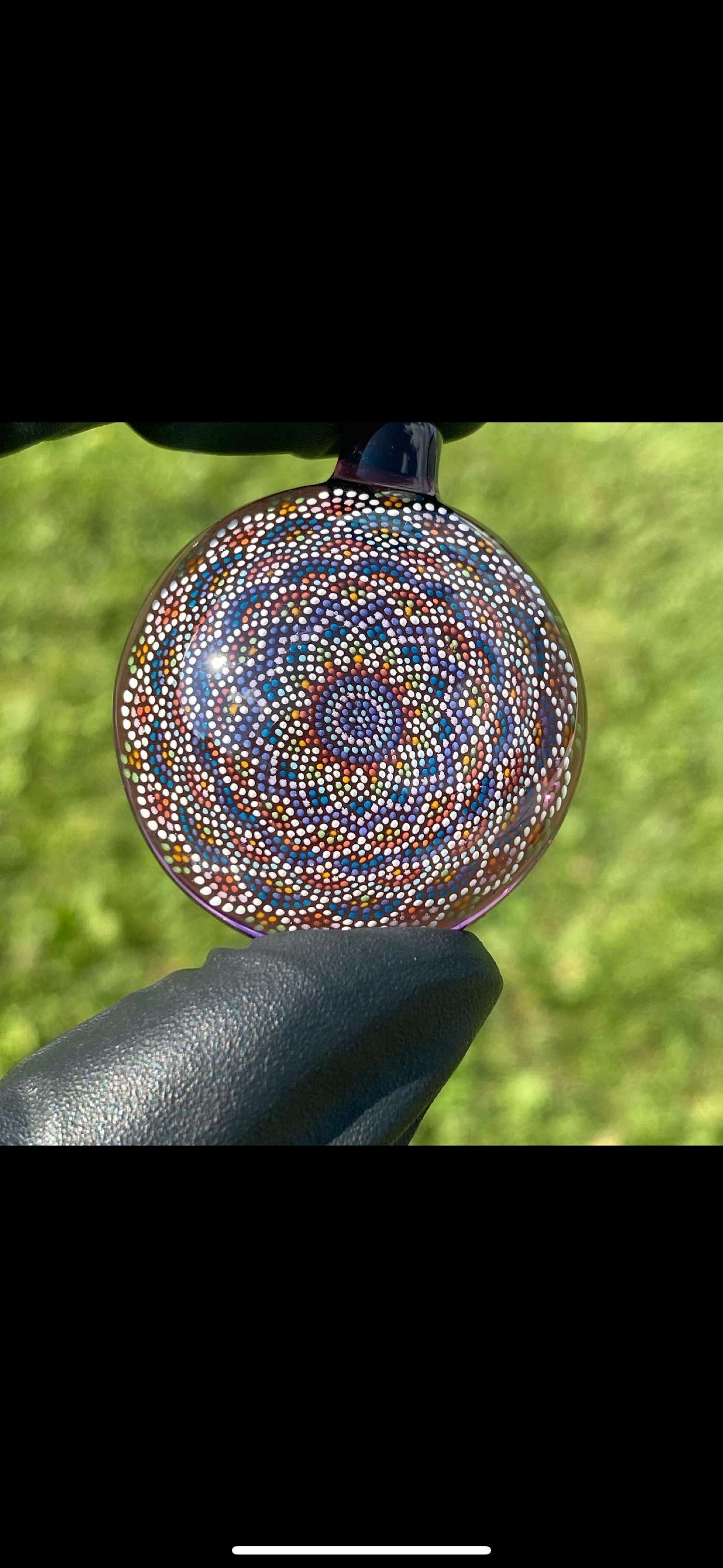 Preview pic of Brand new jh glass Geo Dot Pendant