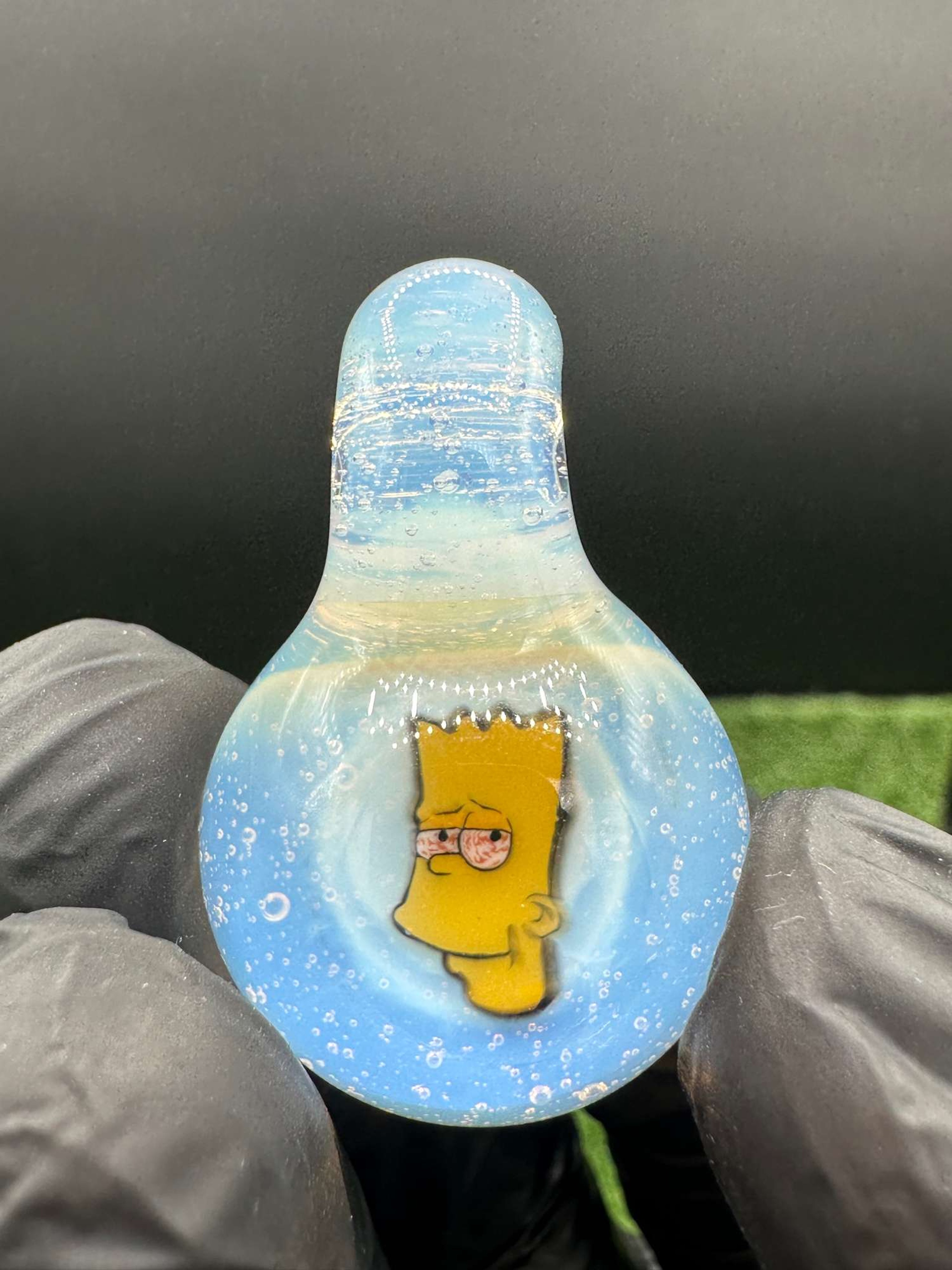 Keys Glass High Bart Pendant image 0