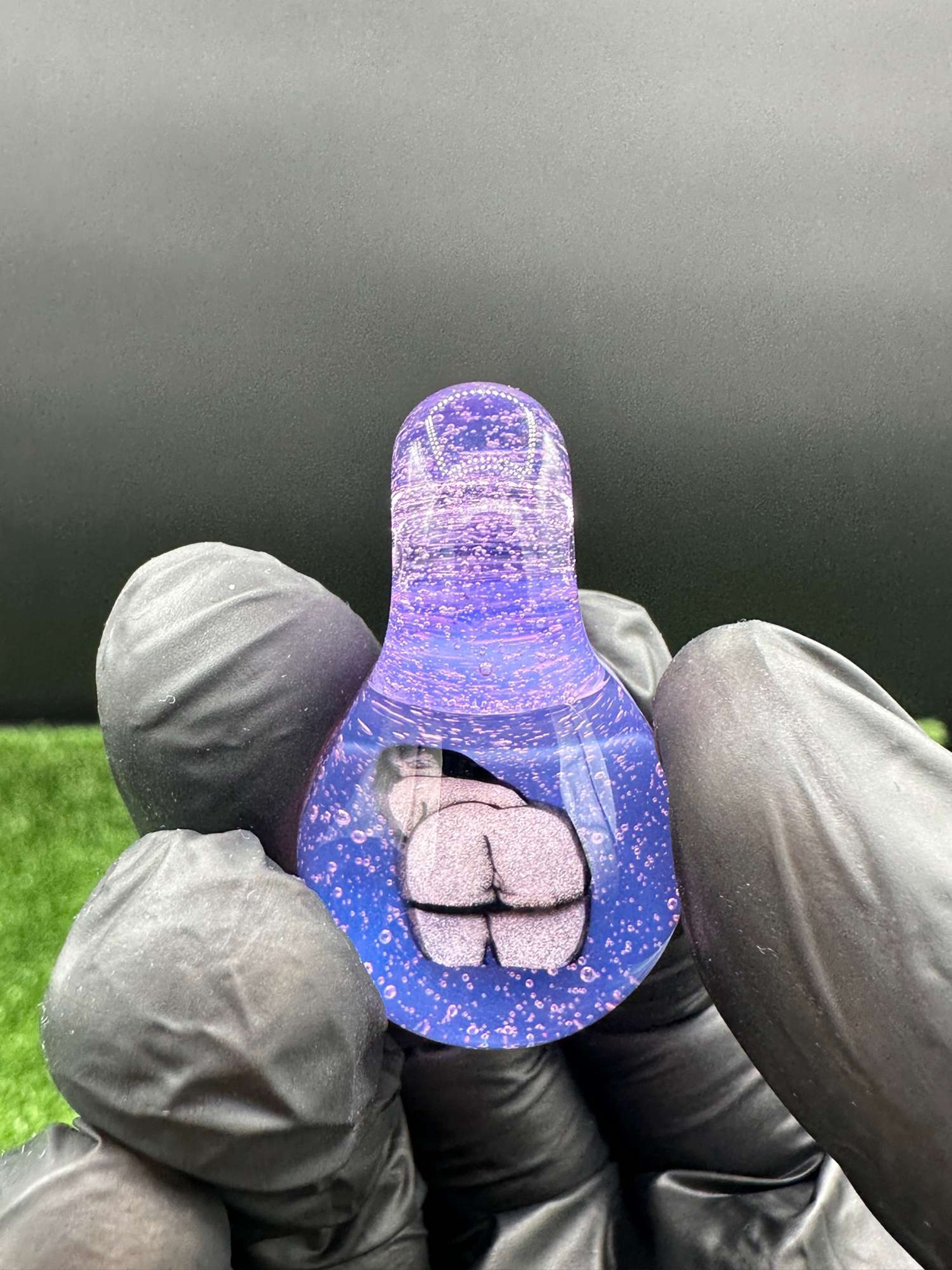 Keys Glass Erotic Pendant image 0
