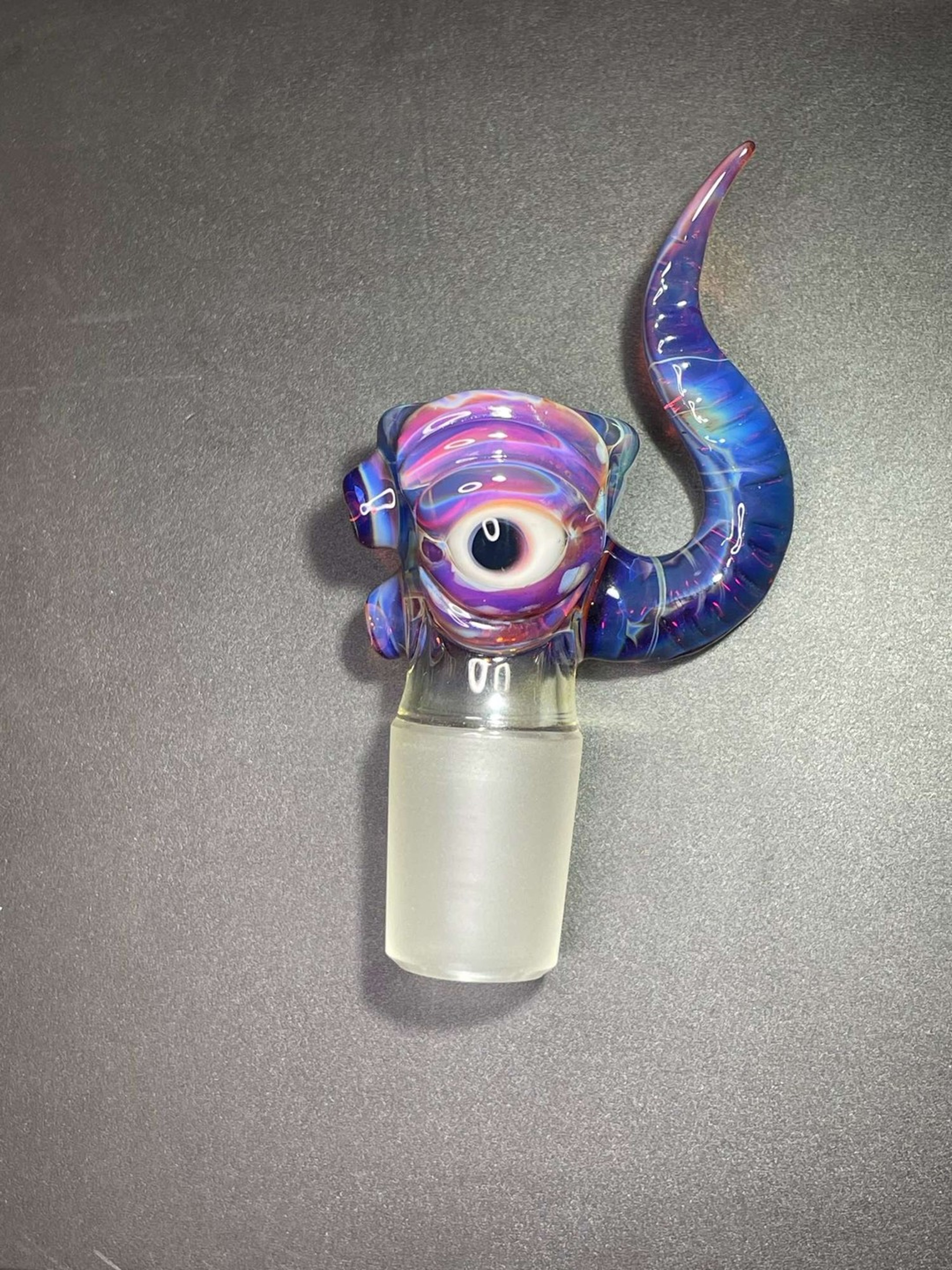 Preview pic of Papa P Creature slide Amber purple 