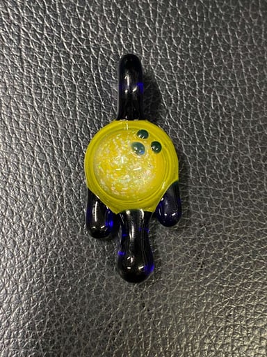 Preview pic of Yellow and Blue Crushed Opal Pendant