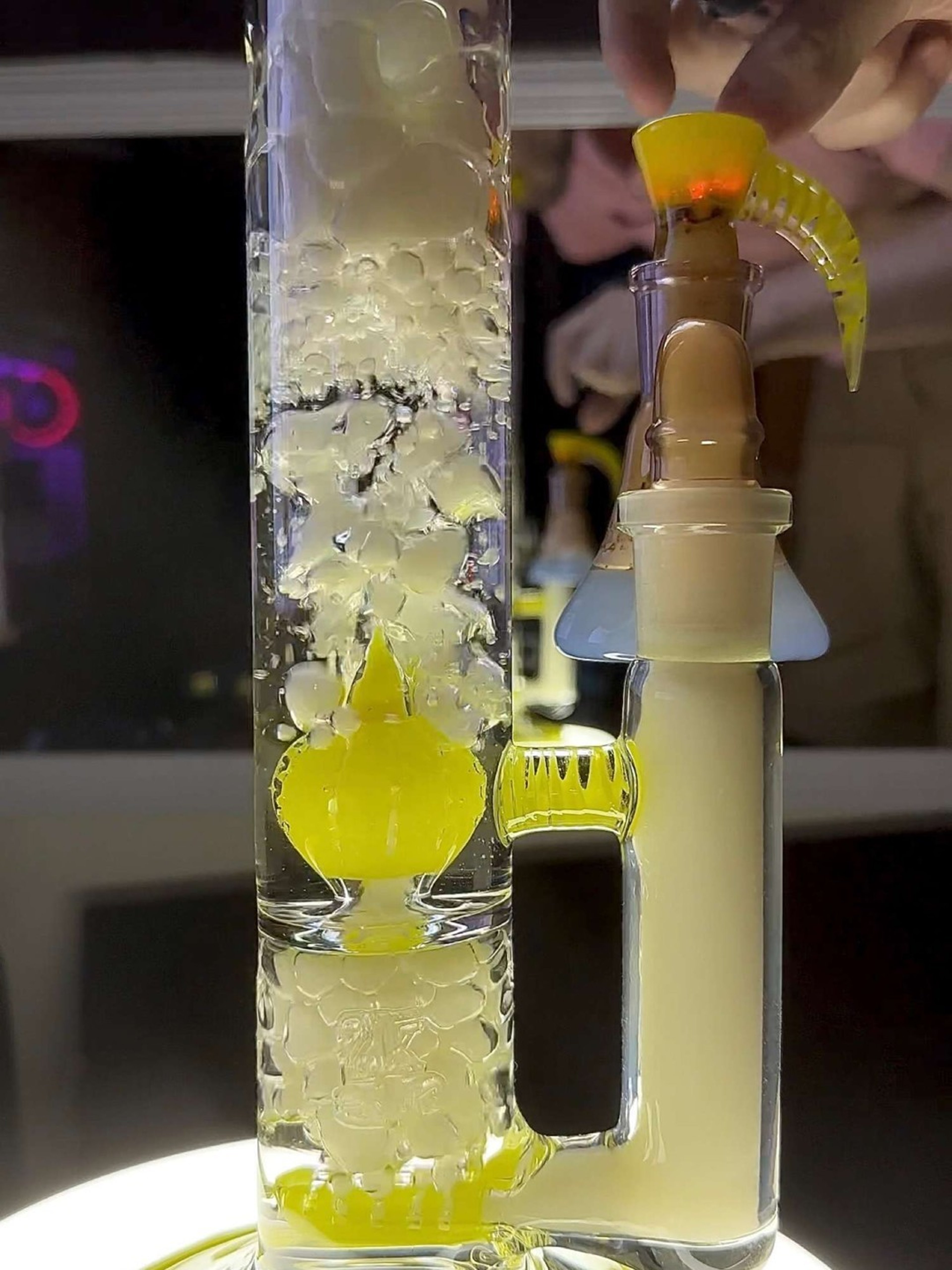 2k glass art dual stem to imperial image 0
