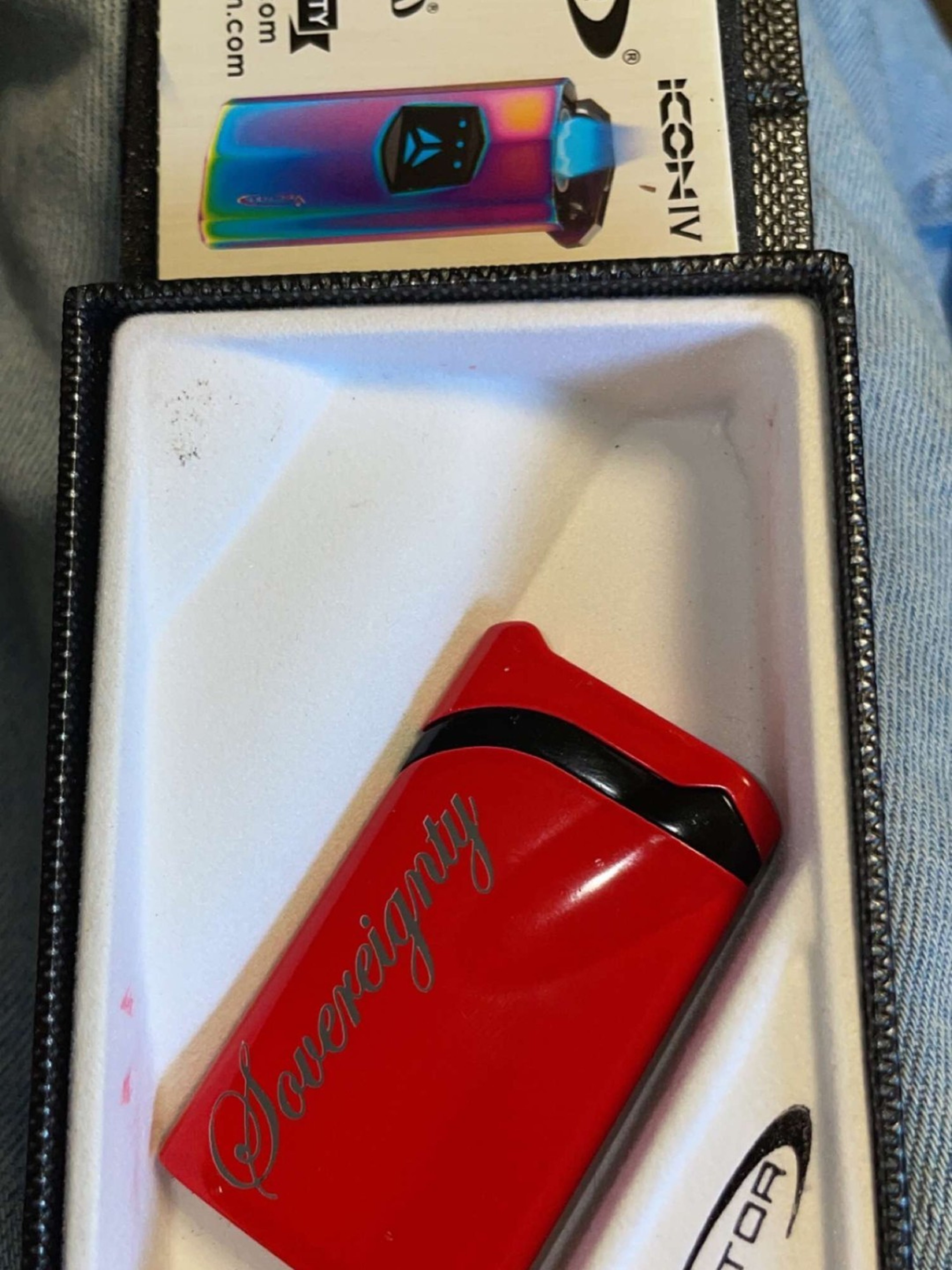 Sov x vector ultra red torch lighter image 0