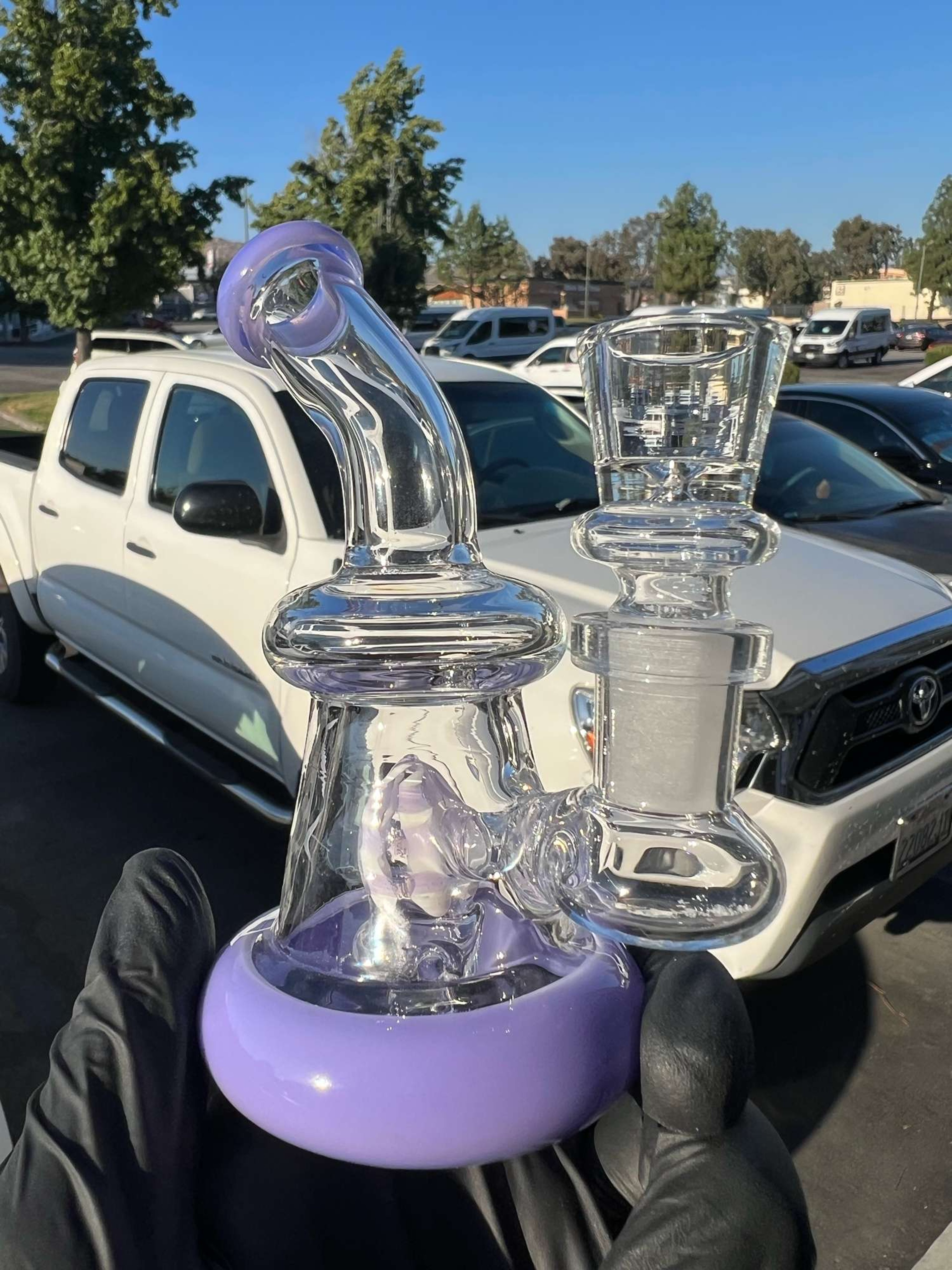 Preview pic of Mini rig purple