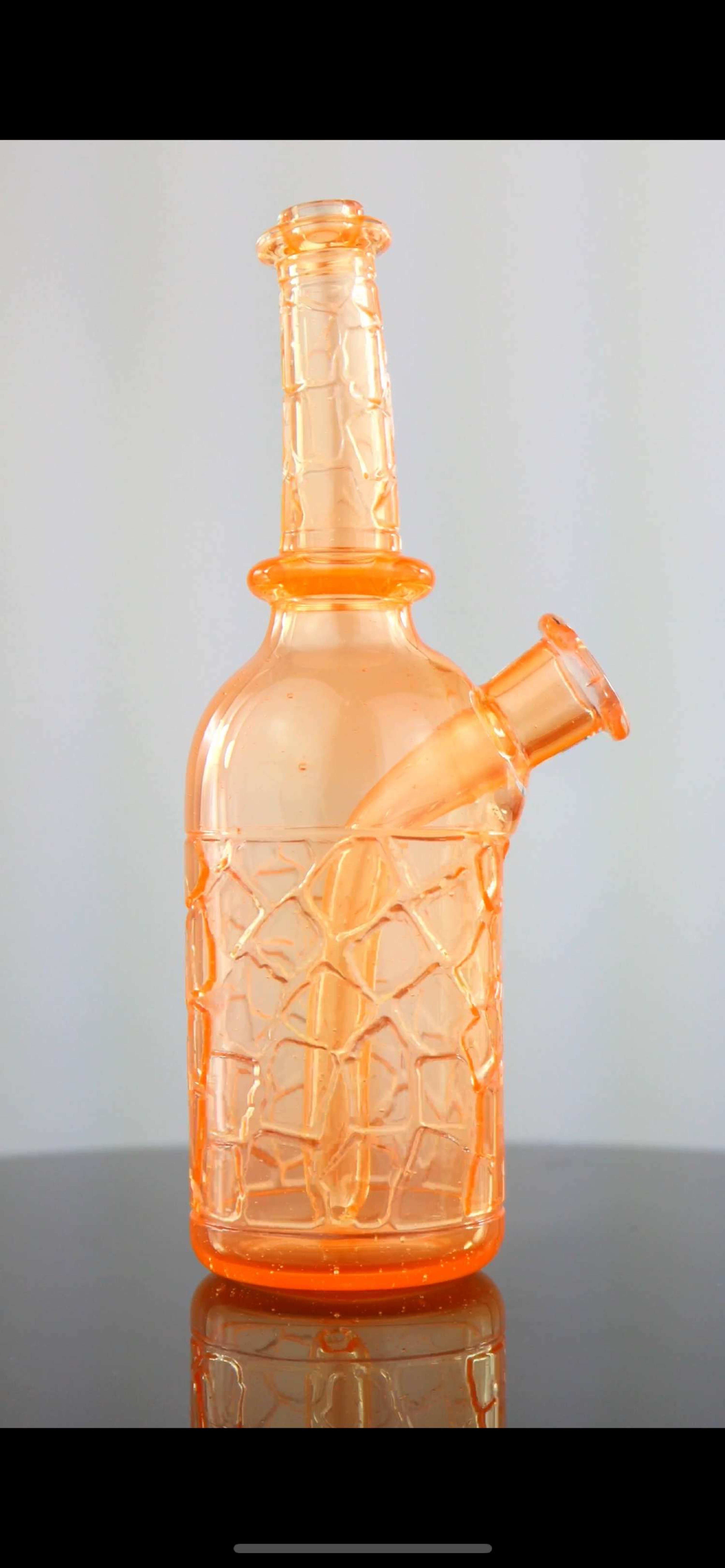 Preview pic of Rooster glass bottle