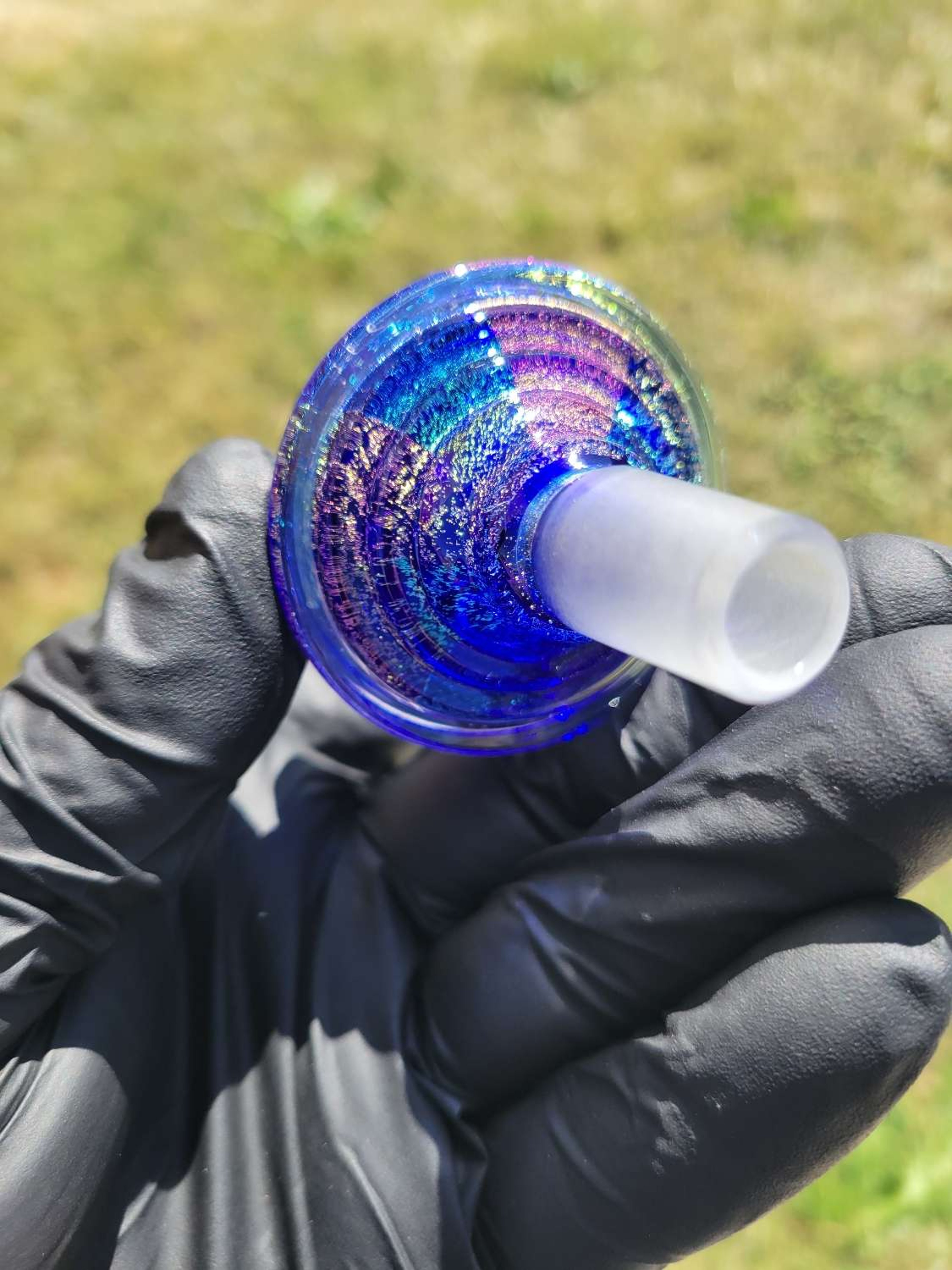 Str8glass Dichro 7 Hole Slide image 0