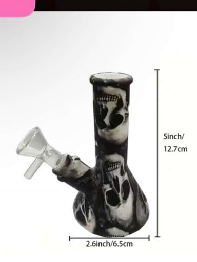 Preview pic of Silicone Skull Bong