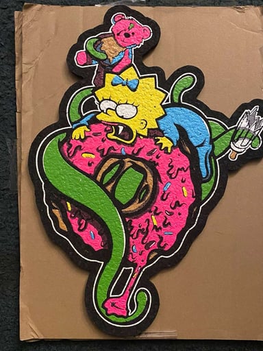 Preview pic of Angry Maggie from donut series! Moodmat