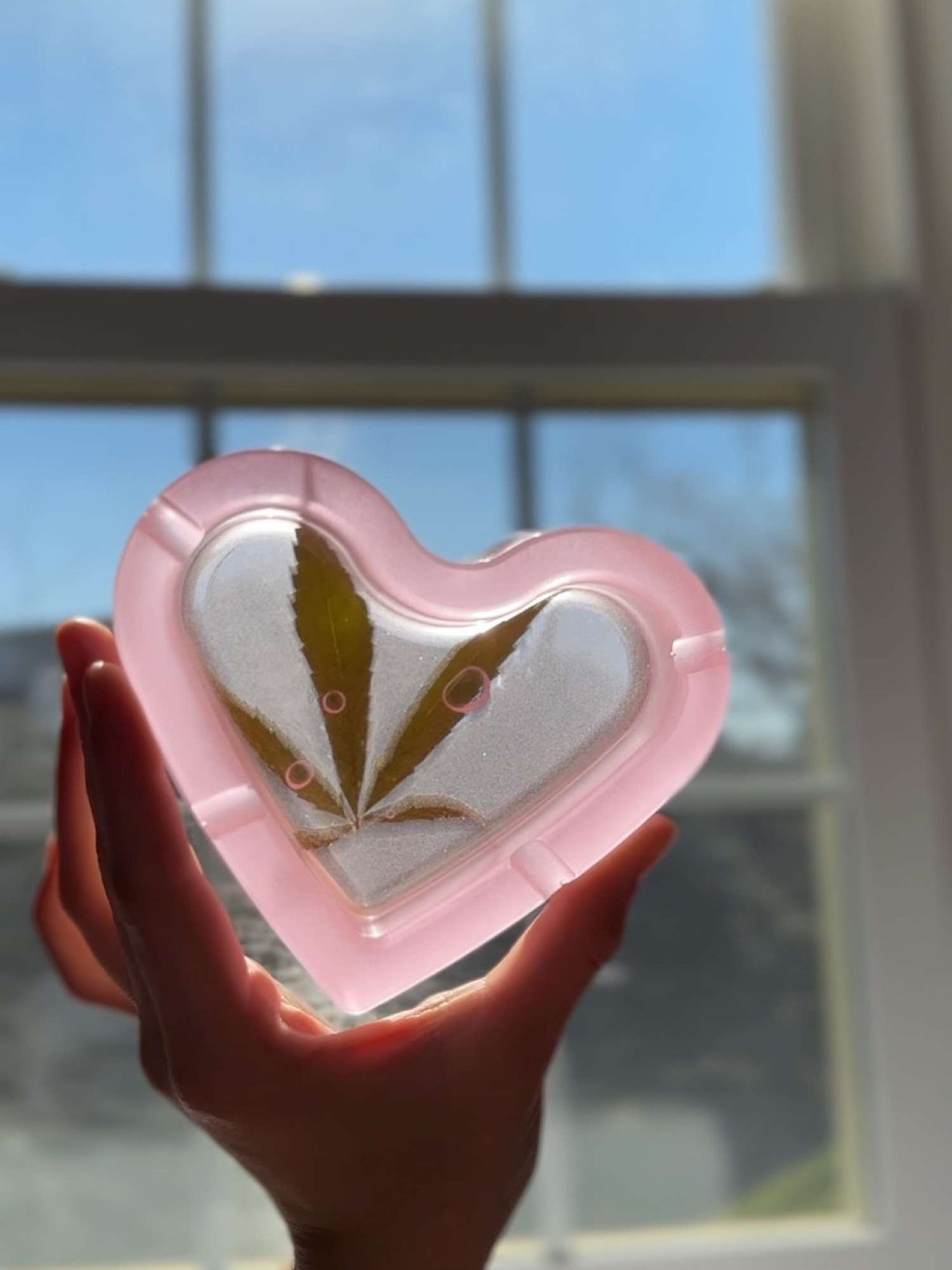 Preview pic of Glow in the Dark Heart Kissmyassh.tray [710 SALE!]