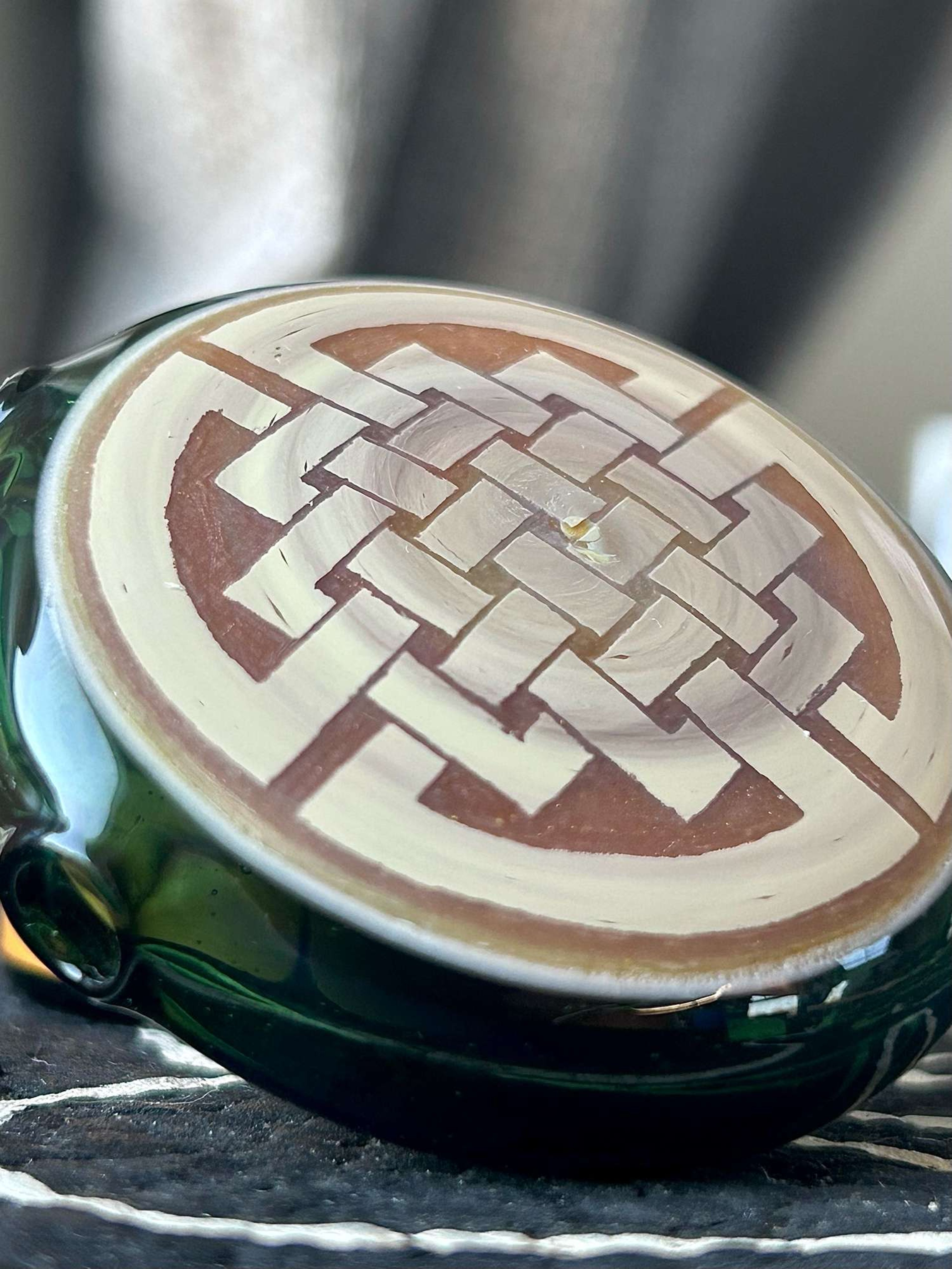 Preview pic of Celtic Knot Carved Pendant by SwanGlass
