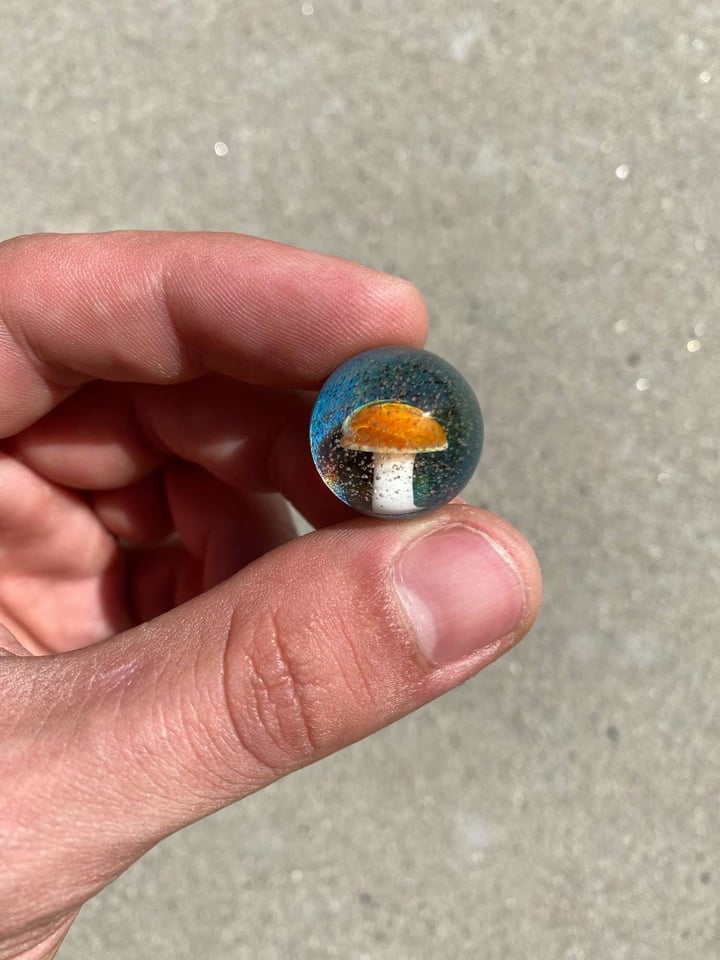 UV Mushroom Marble Image