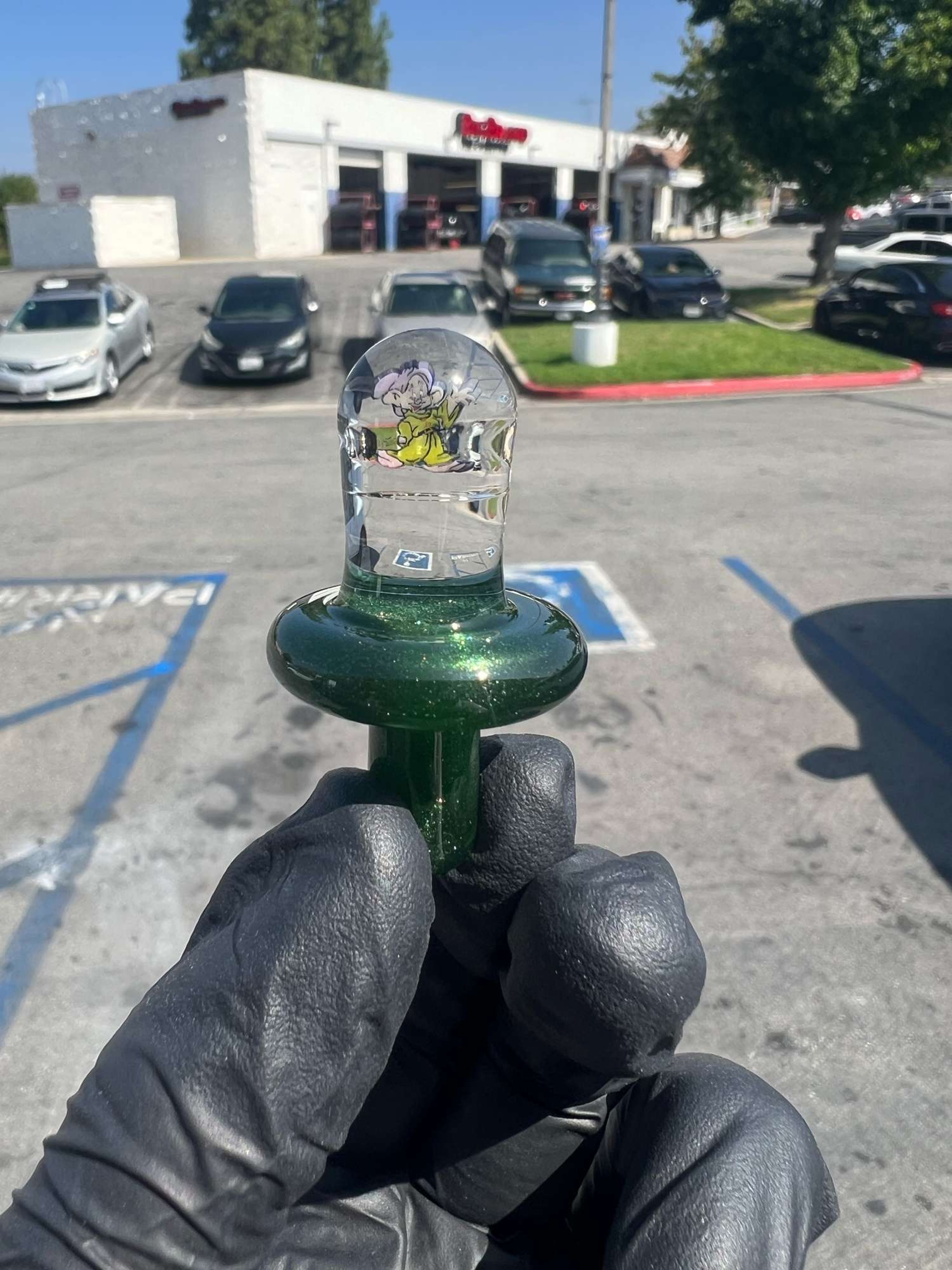 Keys Glass Control Tower Set Green image 0