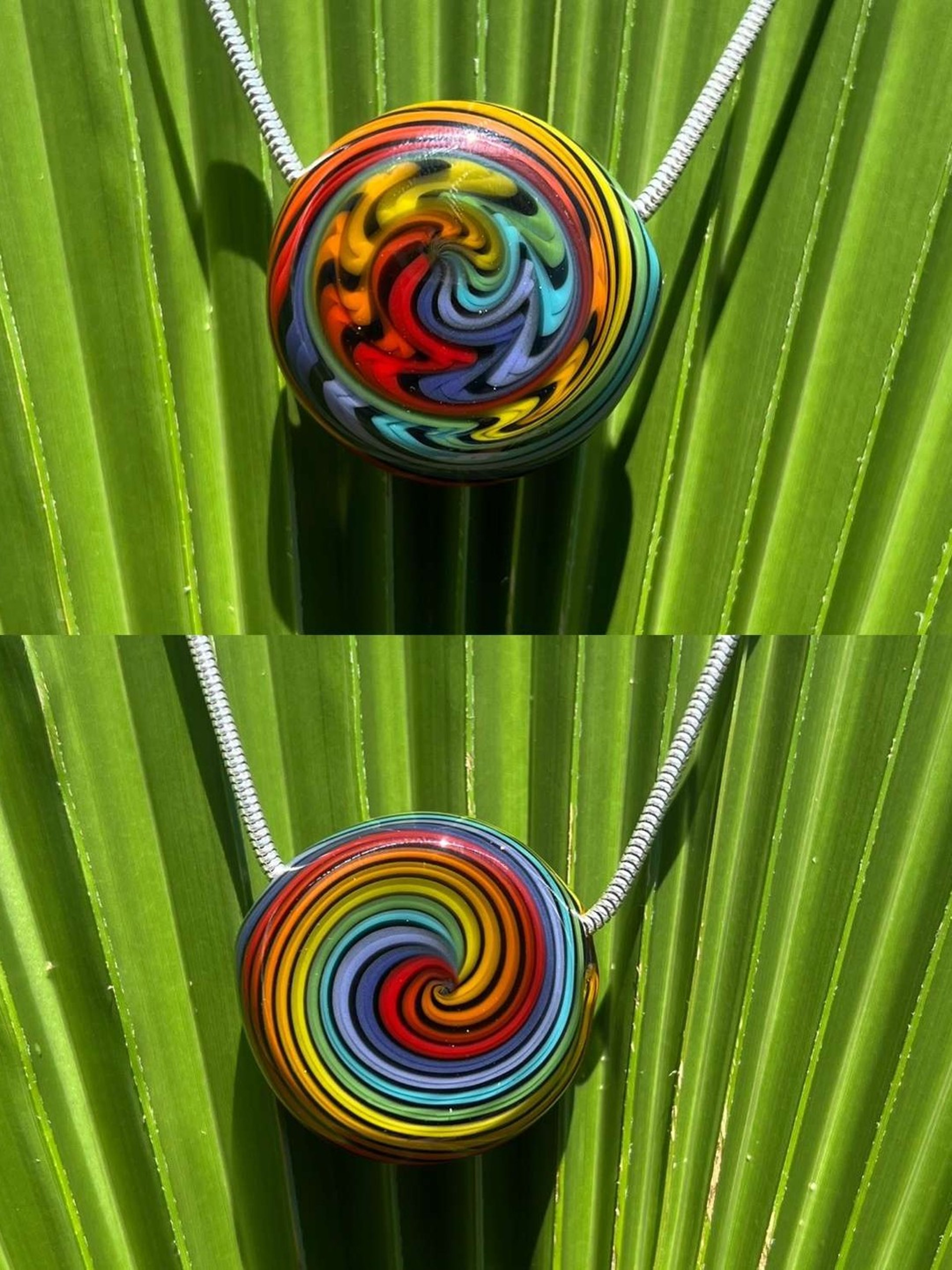 Rainbow switchback pendant image 0