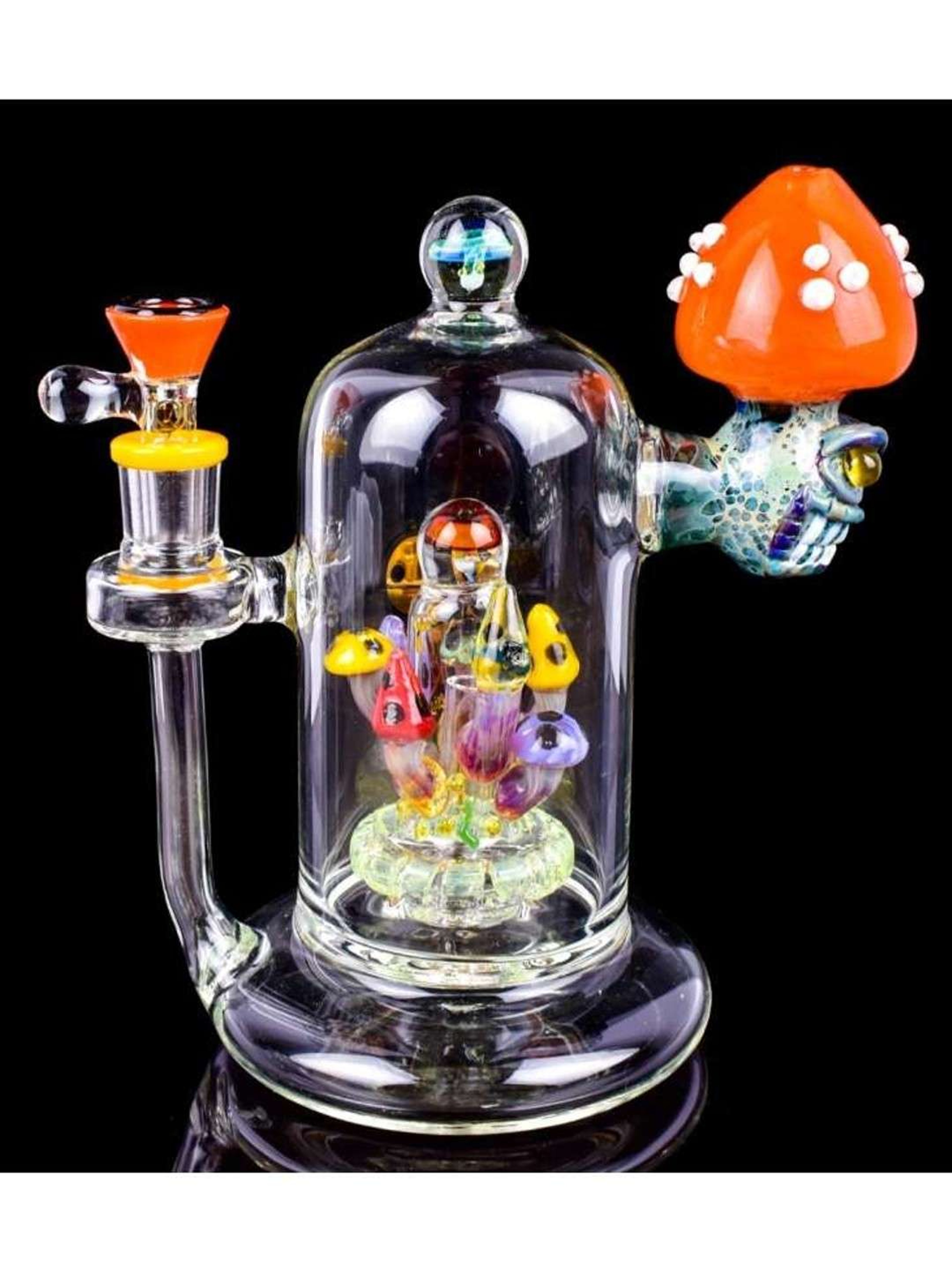Preview pic of 10" Lookah Glass Recycler Rig