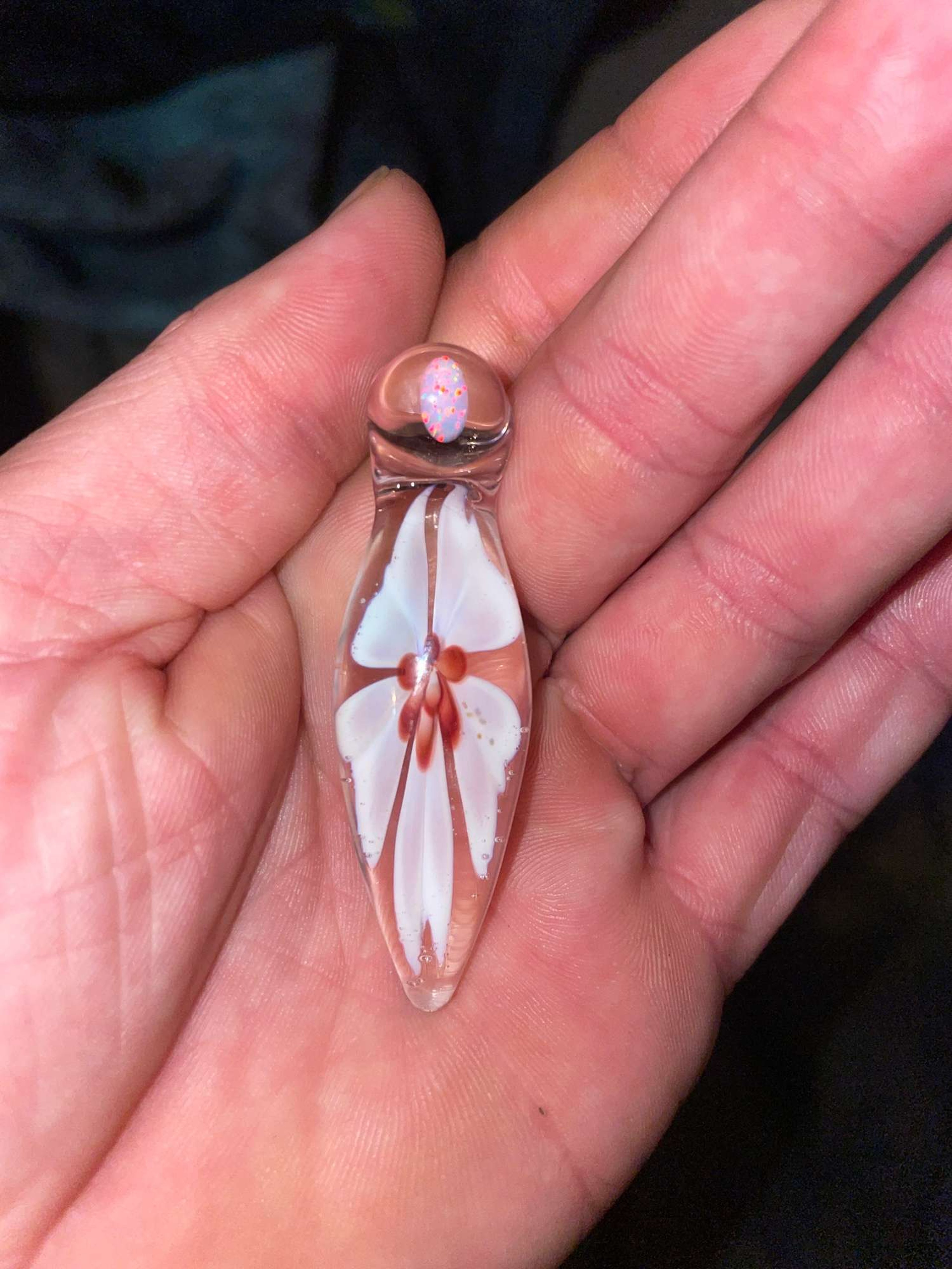 Preview pic of Cherry blossom with opal 