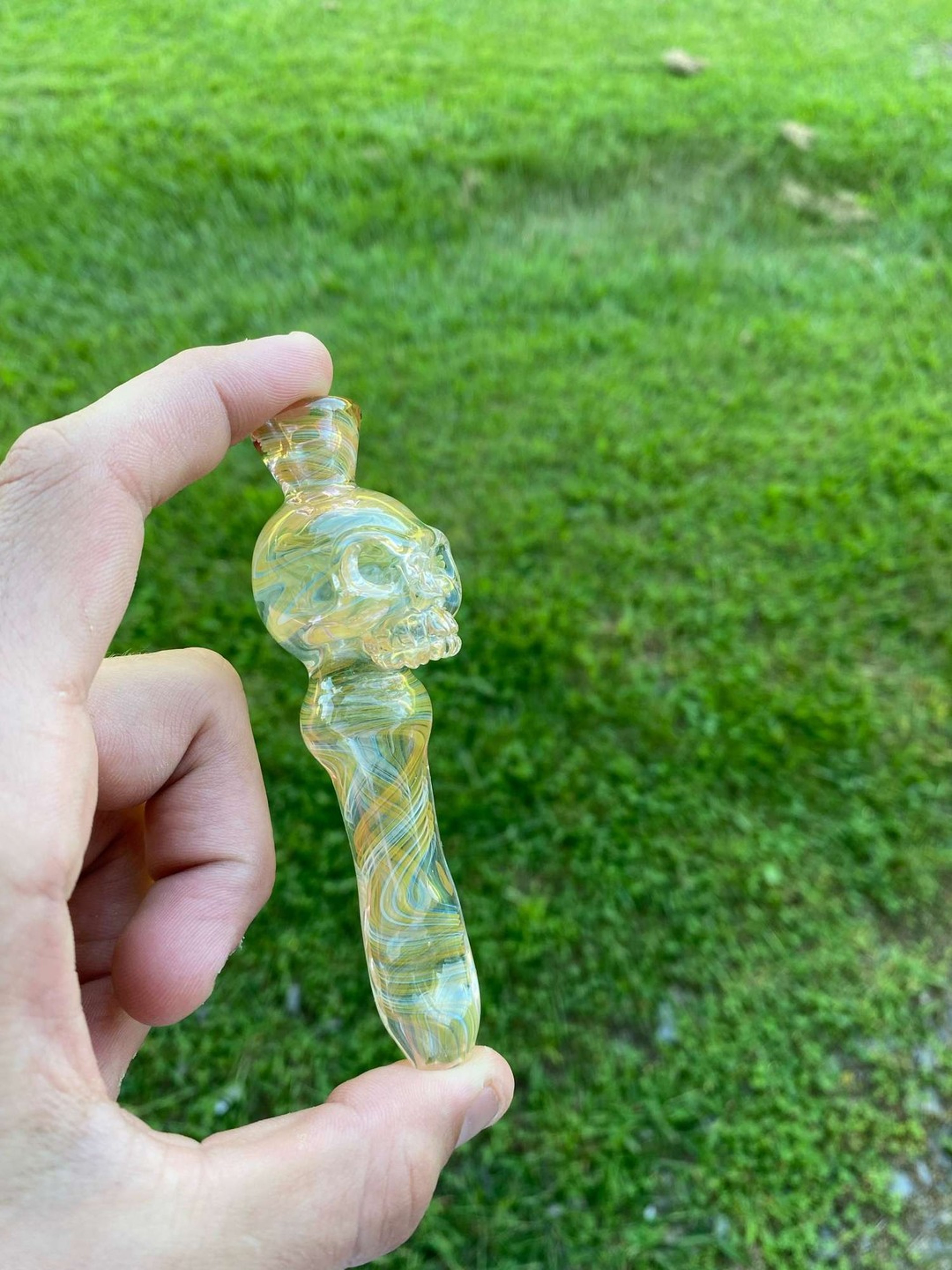 *PRICE DROP* Sweeney Skull Chillum image 0