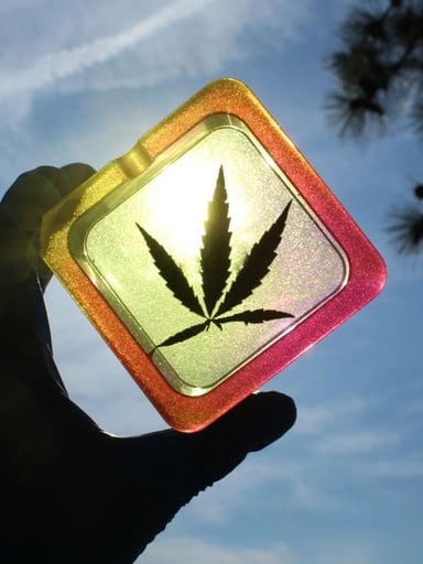 Preview pic of Kissmyassh.tray in Sun n Fire with real leaf🍁❤️‍🔥
