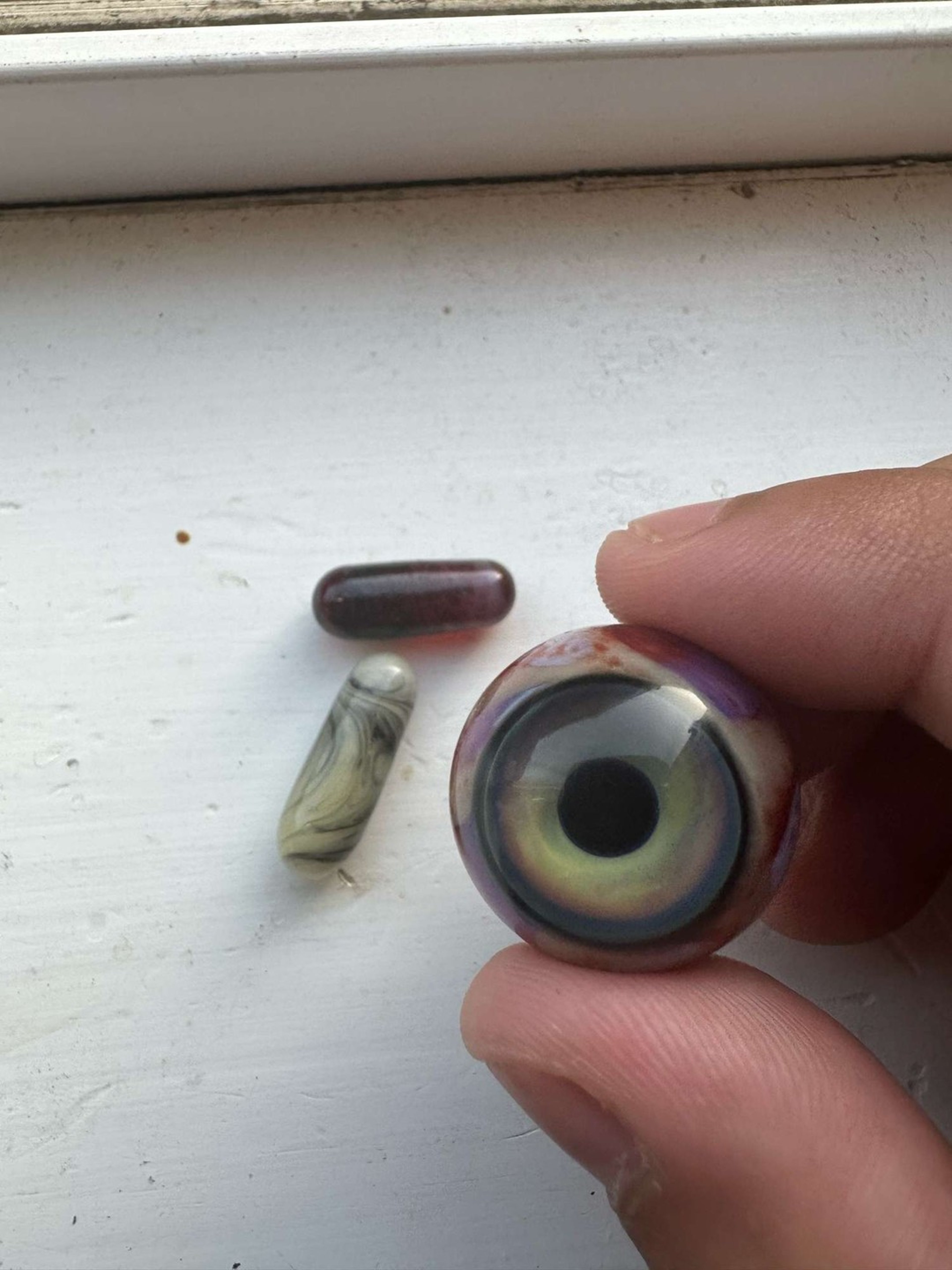 Eyeball Marble and Pillars image 0