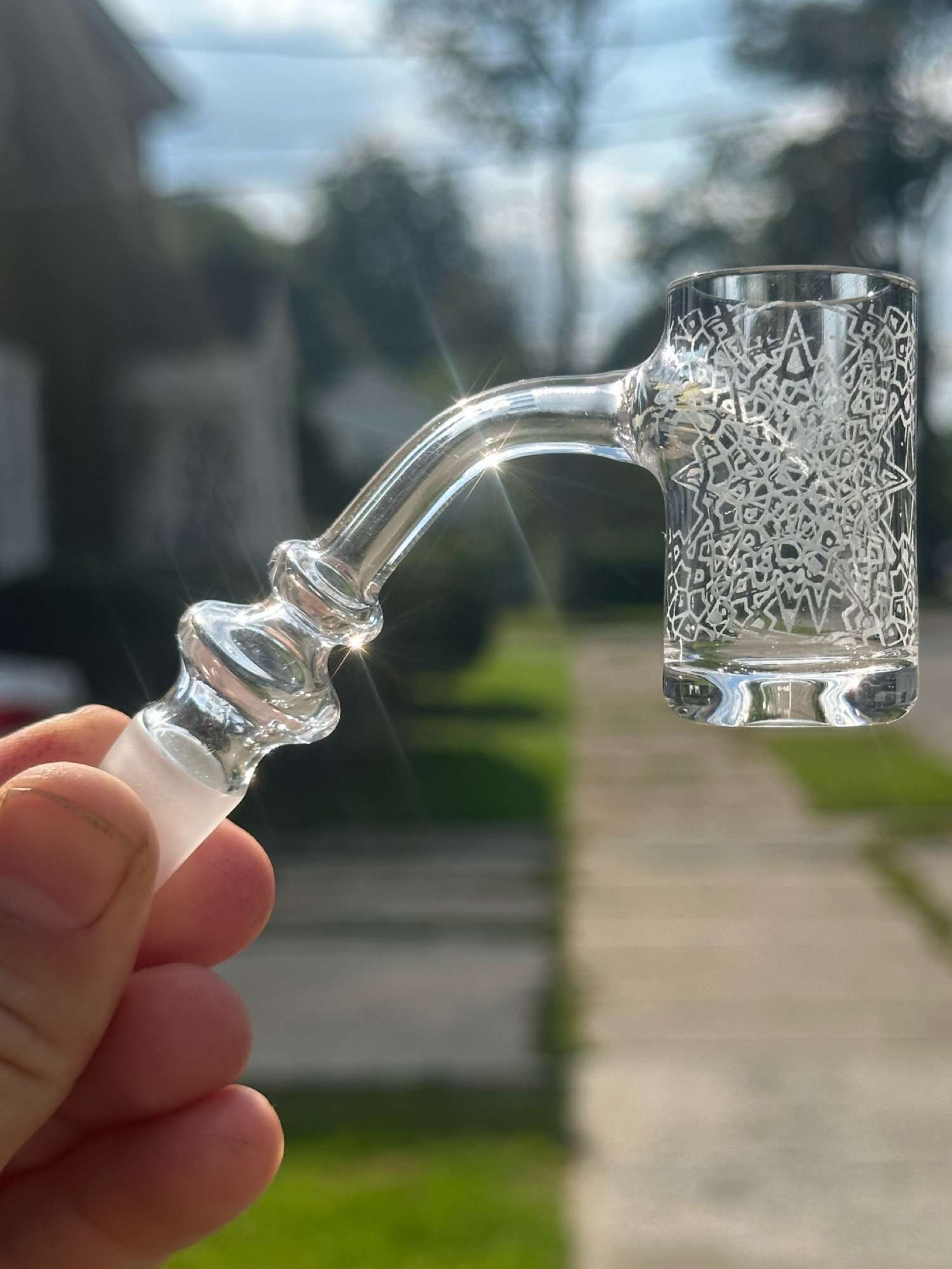 JM glass co quartz banger image 0