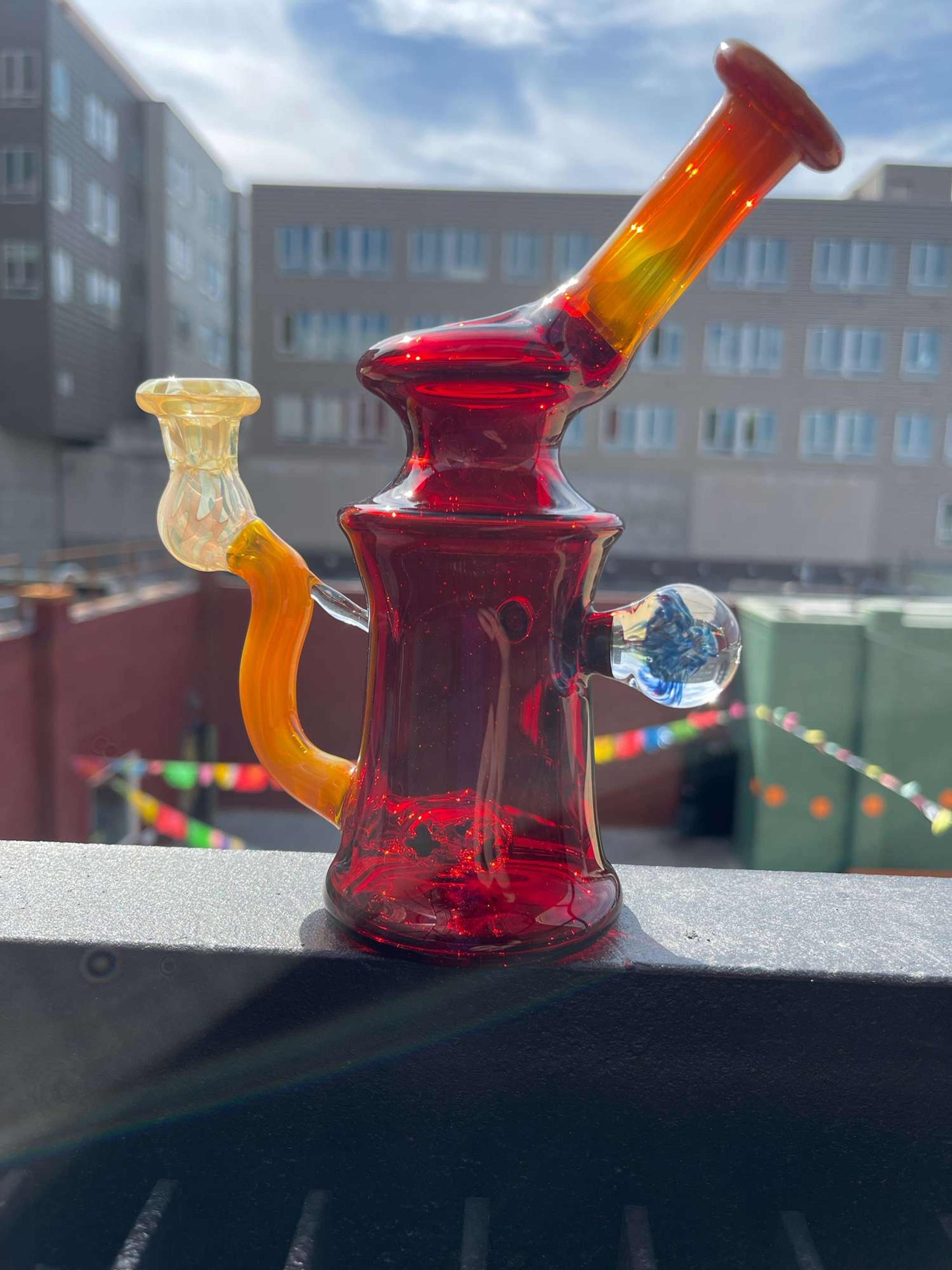 Preview pic of red jammer with opal and marble! 