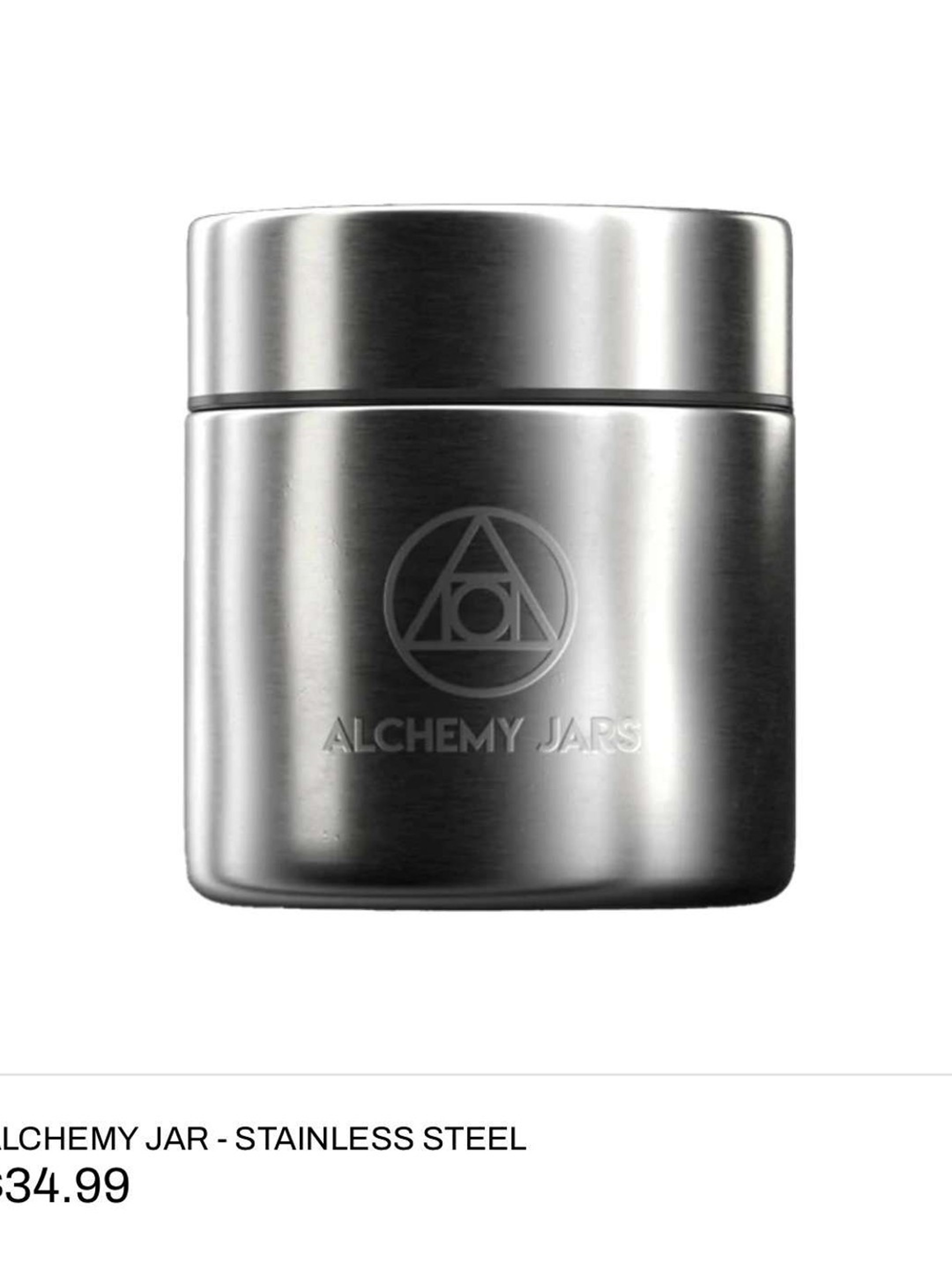 Preview pic of Alchemy Jar - Stainless Steel