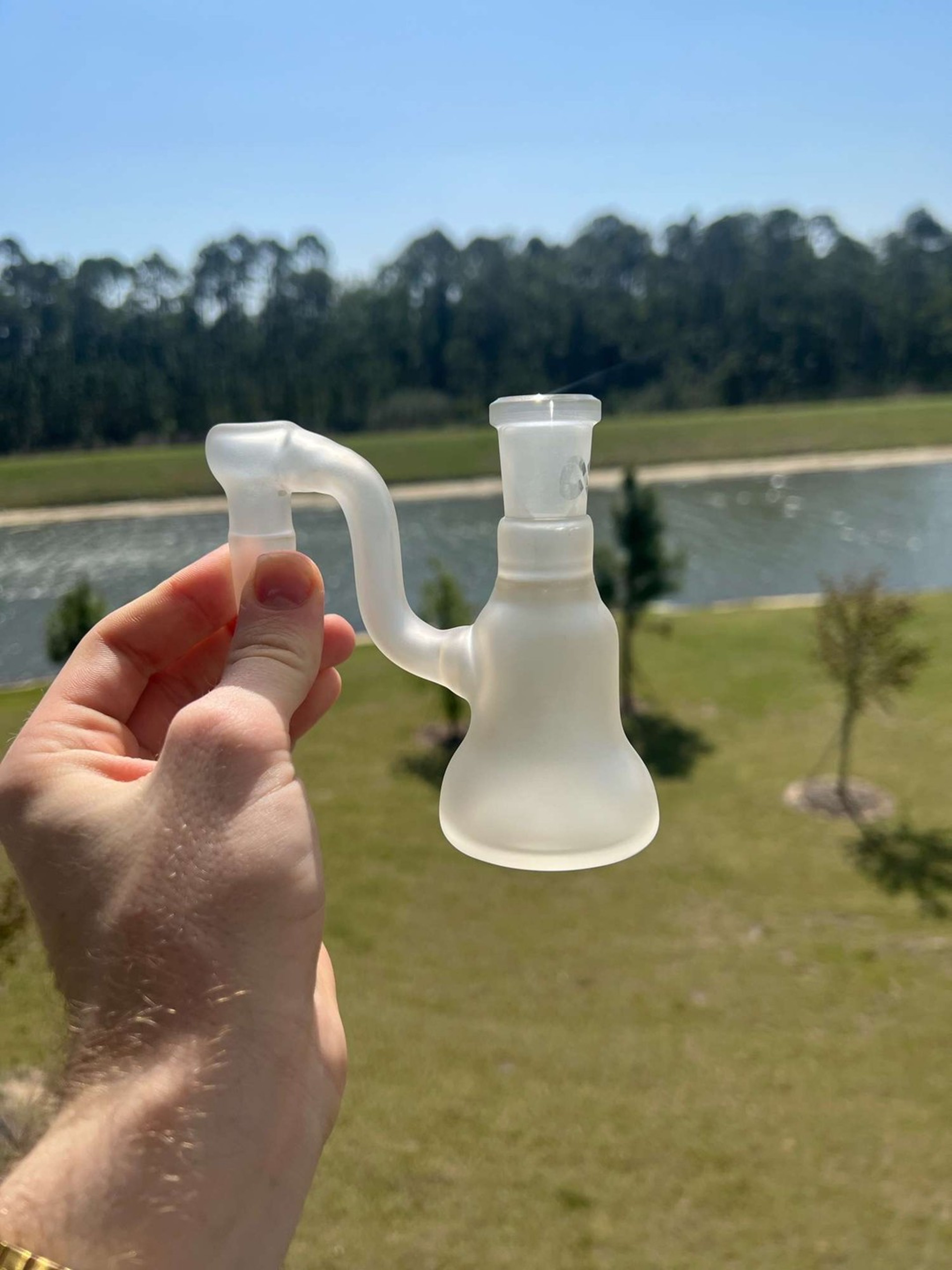 Infinite Glass Drop Down Dry Catch 18mm image 0