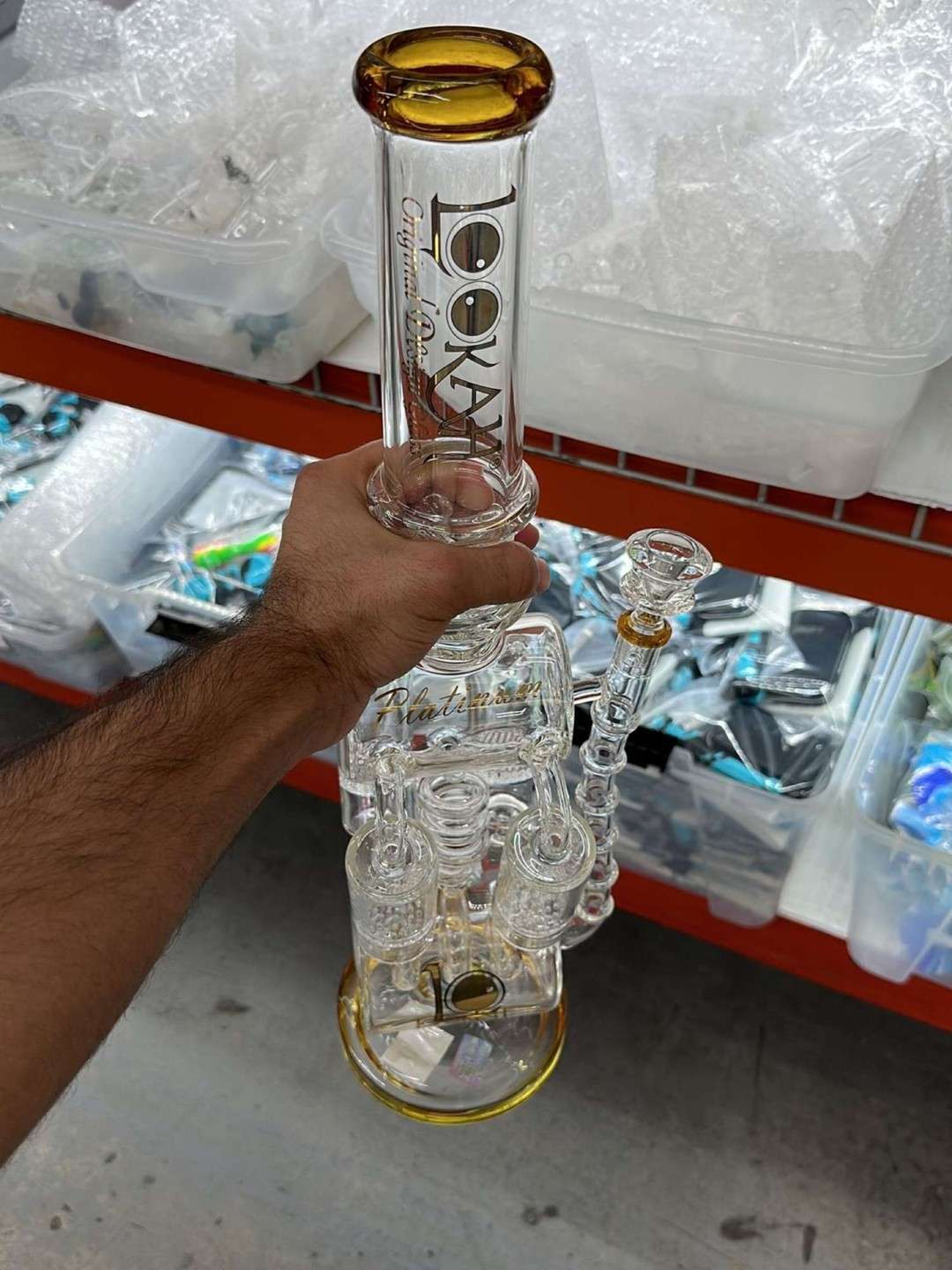 Preview pic of Lookah Recycler Rig 19”