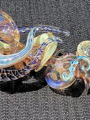 Preview pic of Caleb Gabbert Deluxe Fumed Hamlock Bubbler