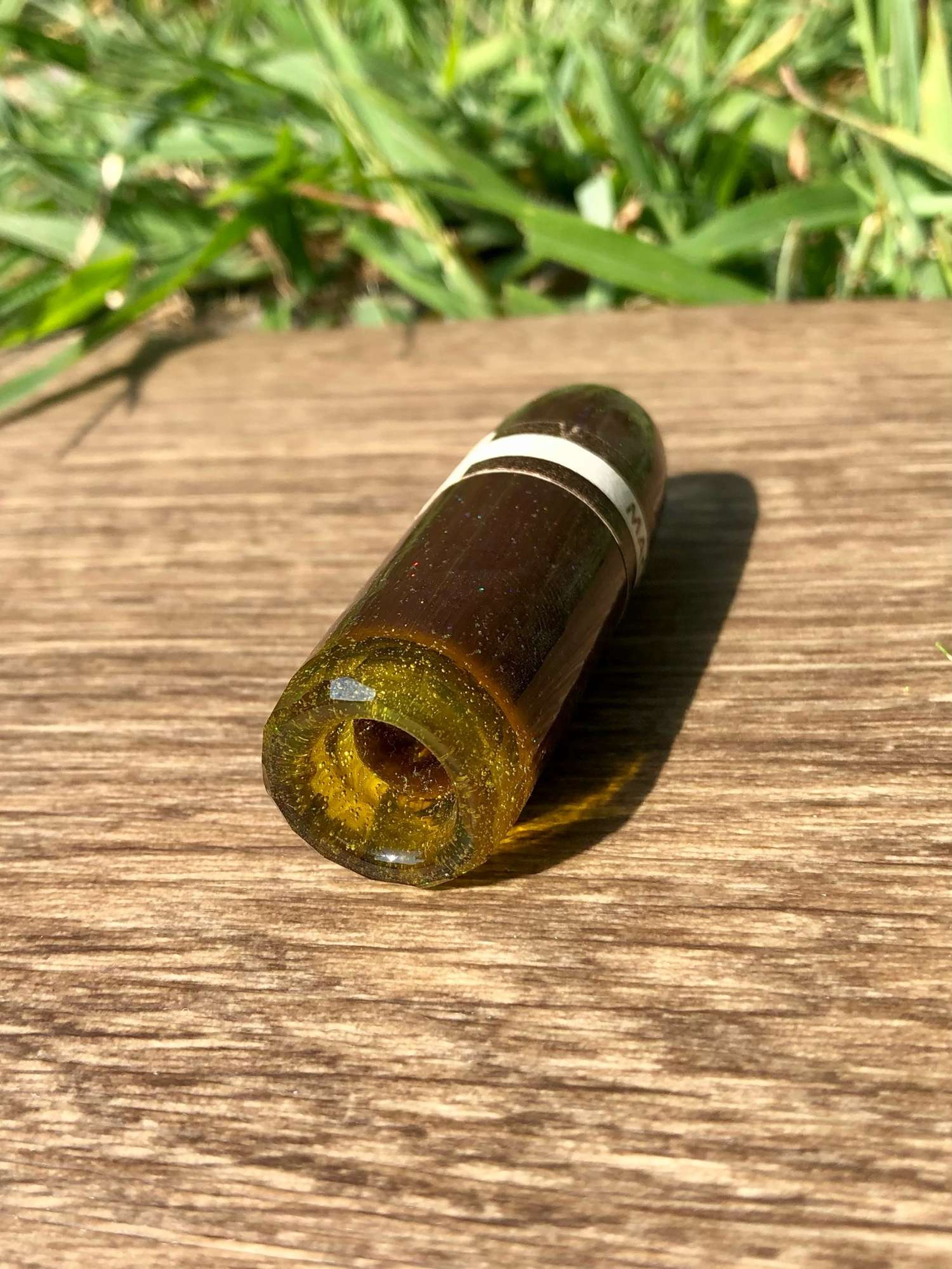 KSO- Crushed Opal Cigar Chillum image 0