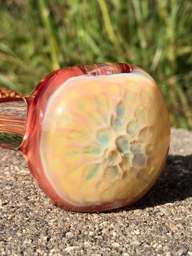 Preview pic of Nelson- Coil spoon w/ fume honeycomb cap