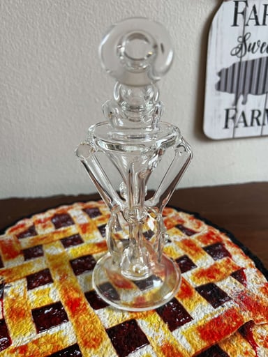 Preview pic of Hardcore Toke Clear Jrain 10mm 45° 