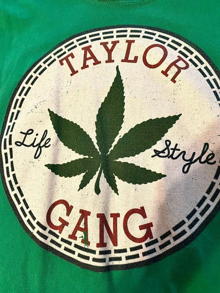 Taylor Gang Lifestyle Green Tee Large Image 1