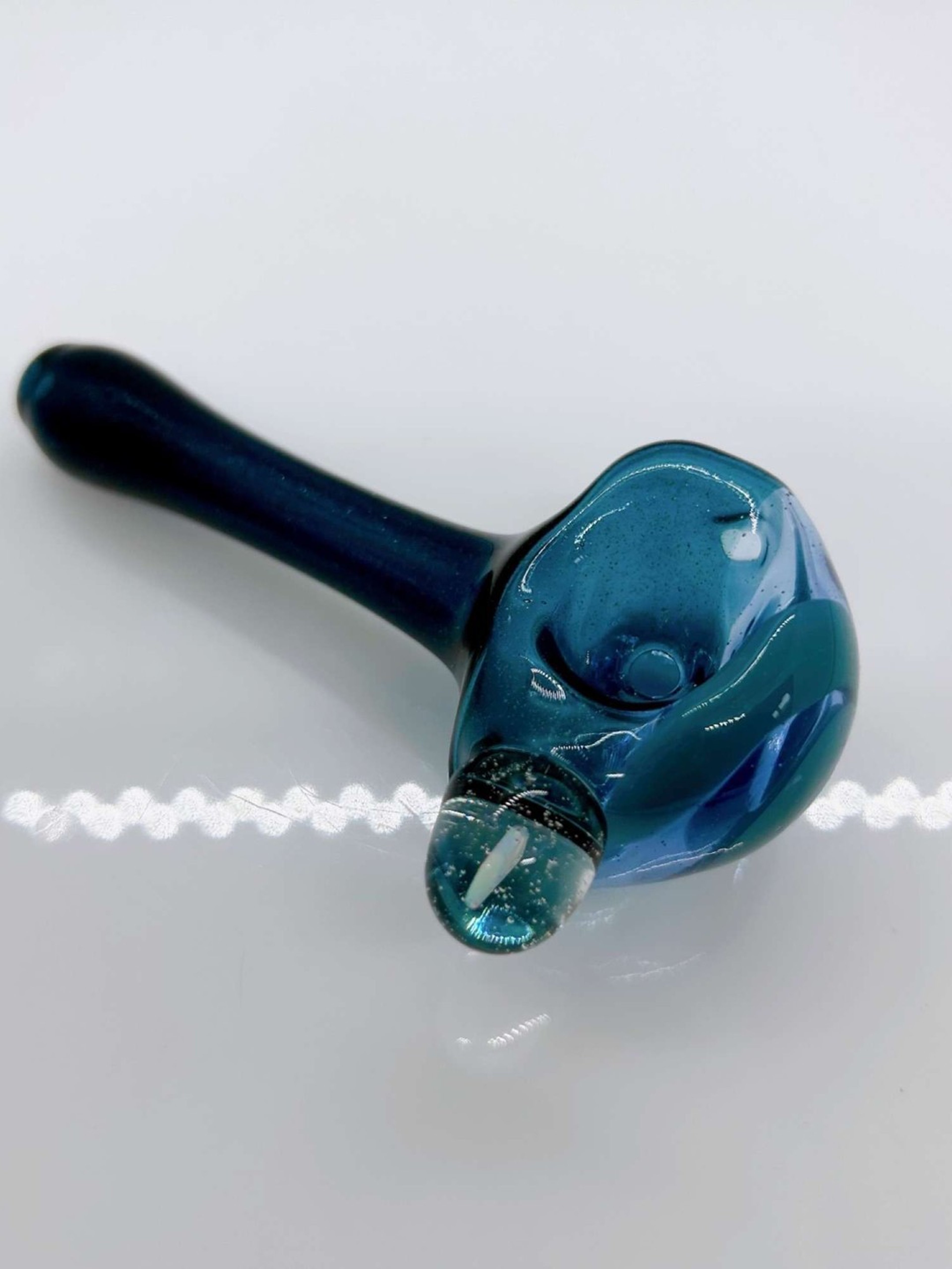 Preview pic of Heavy Blue Stardust with Turquoise Swirl and Blu-V encased Opal Bowl