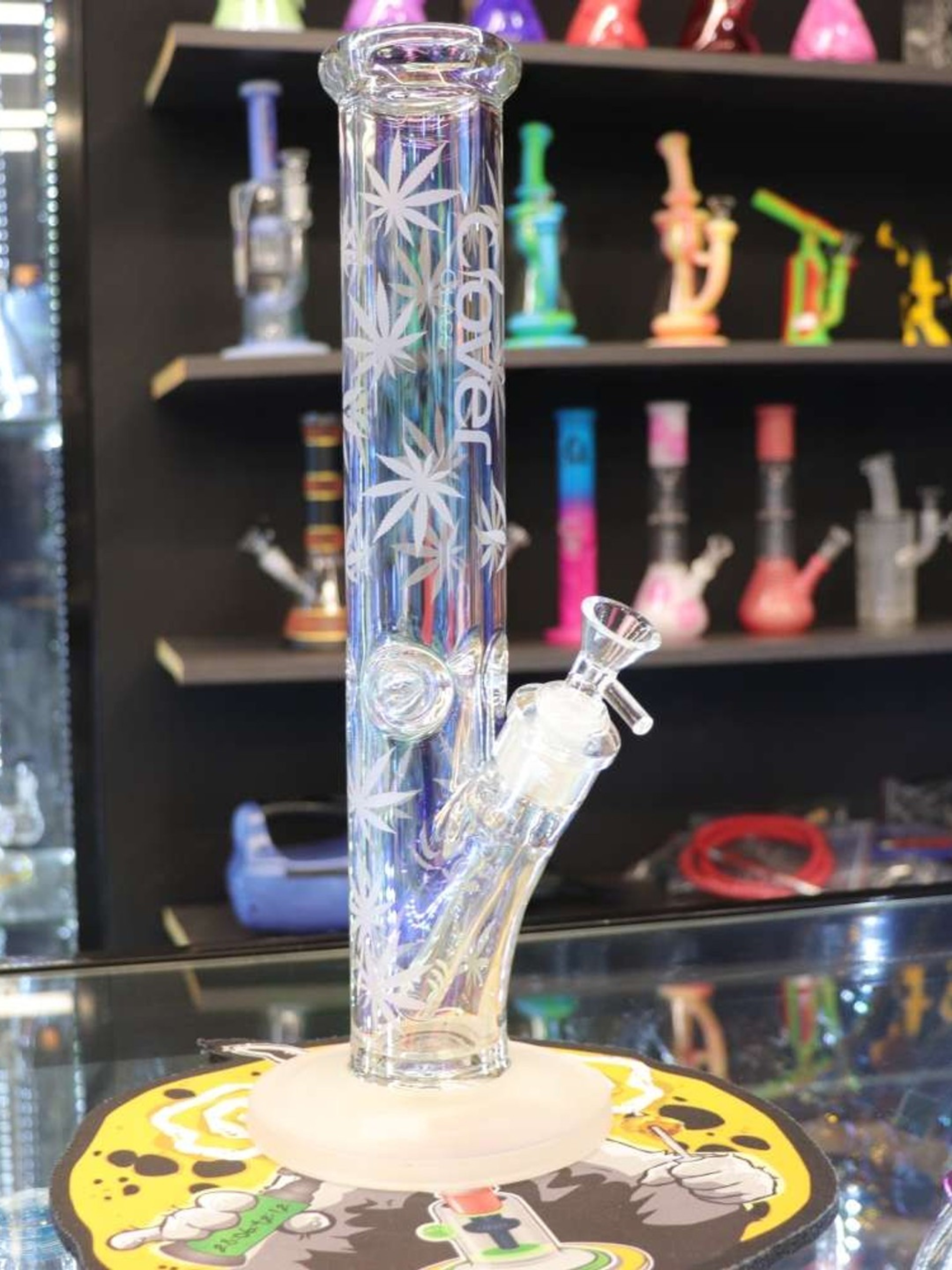 CloverGlass Beaker Bong 🔥25%OFF🔥 image 0