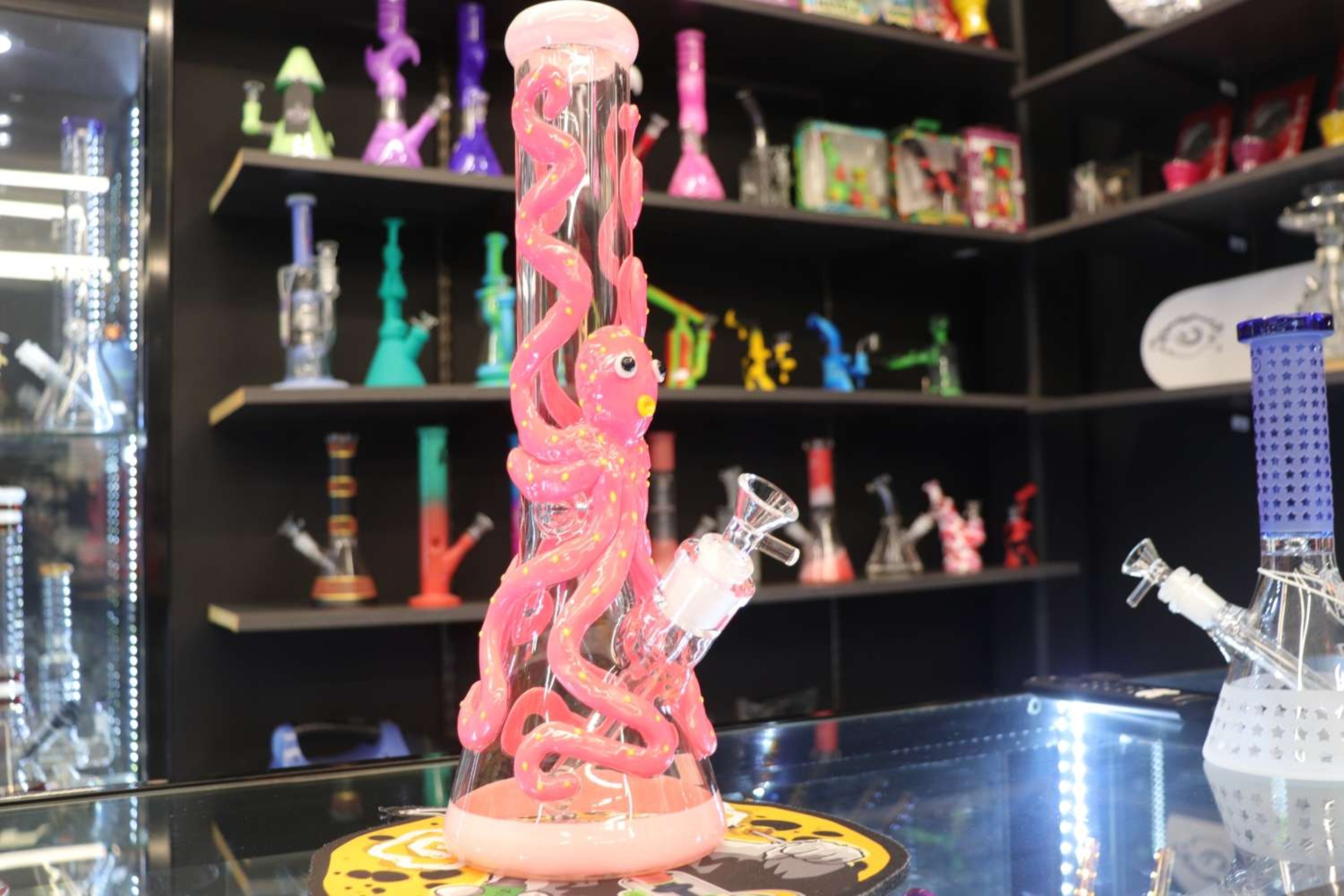 π Octopus Glass Beaker Bong π₯25%OFFπ₯ image 0