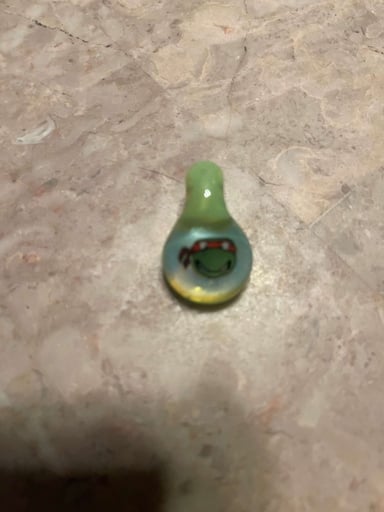 Preview pic of Ninja Turtle glass pendant